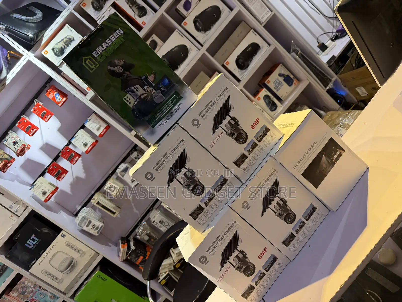 Dual Solar CCTV Camera