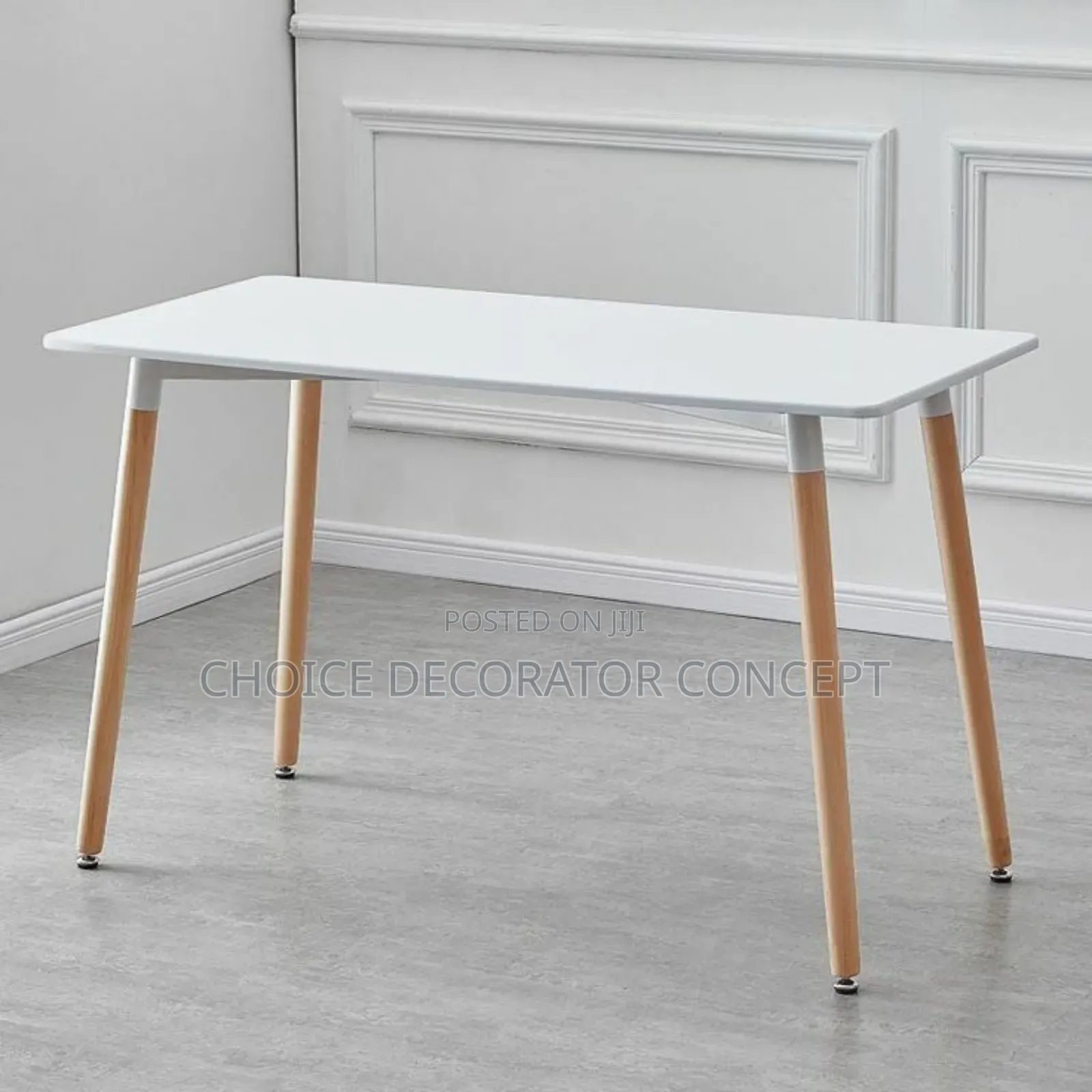 Modern Minimalist Wooden Table – Perfect for Home or Office