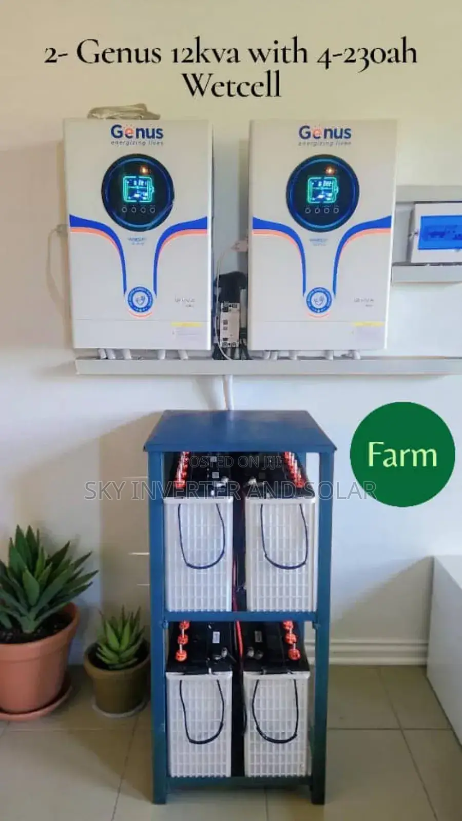 12kva/48v Genus Hybrid Inverter