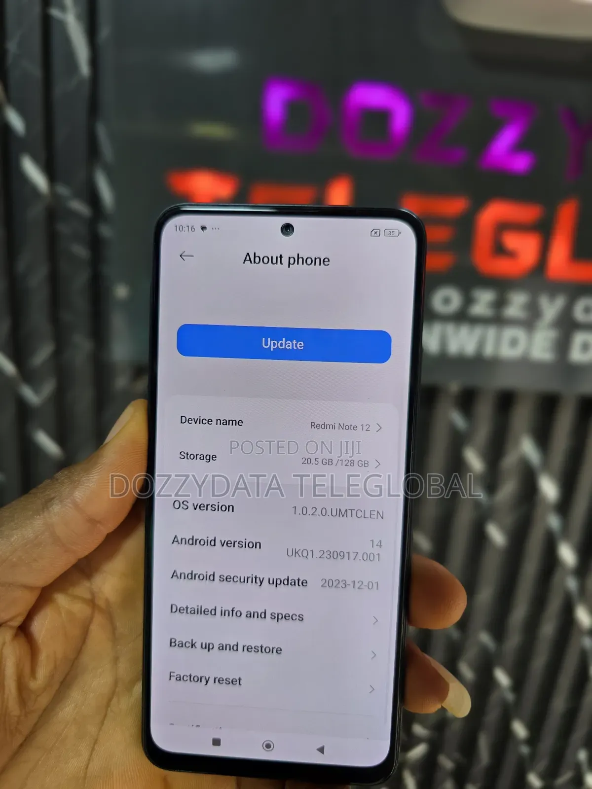 Xiaomi Redmi Note 12 128 GB Black