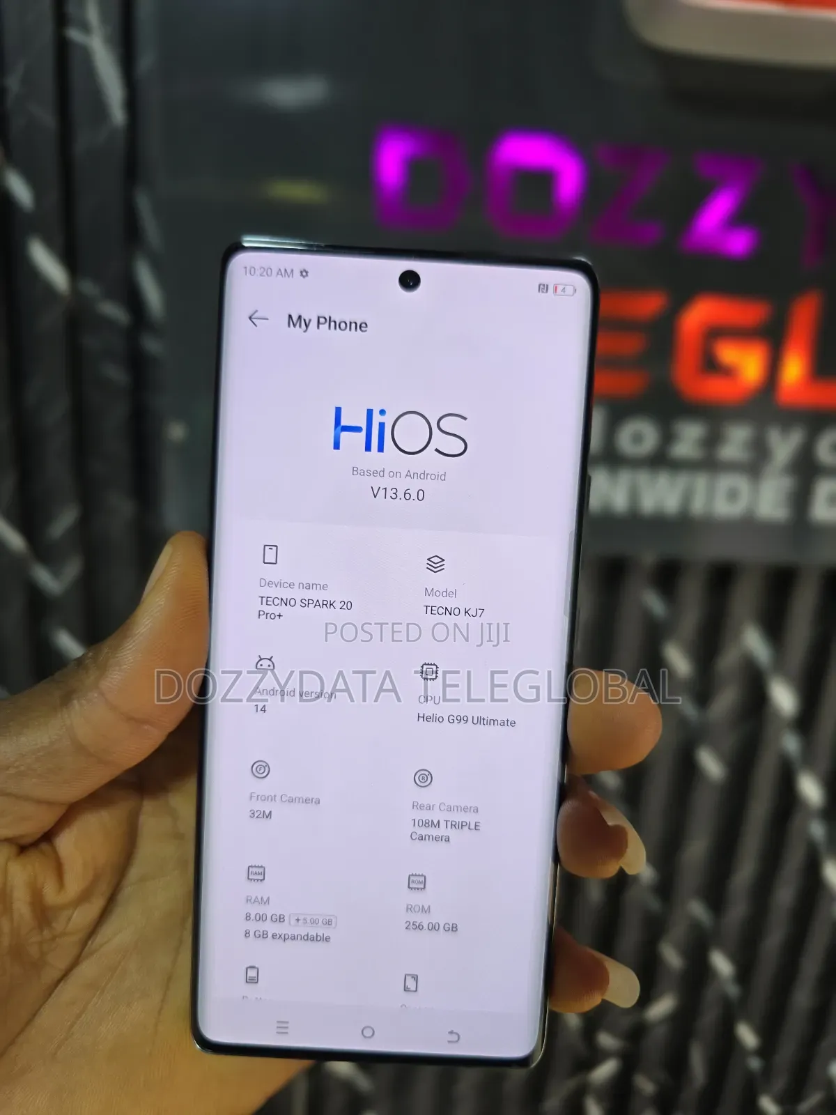 Tecno Spark 20 Pro Plus 256 GB White