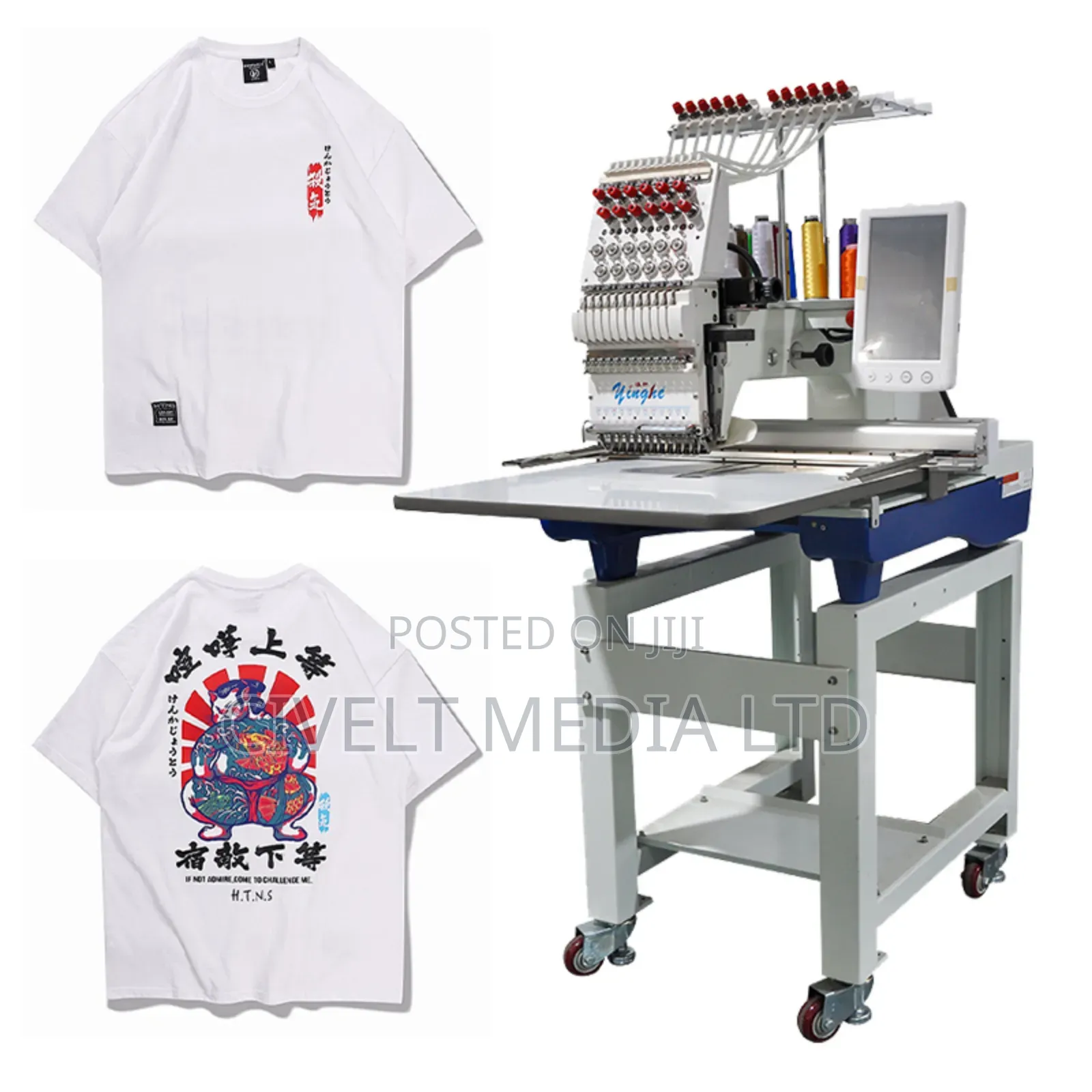 1 Head 12 Needles Embroidery Machine