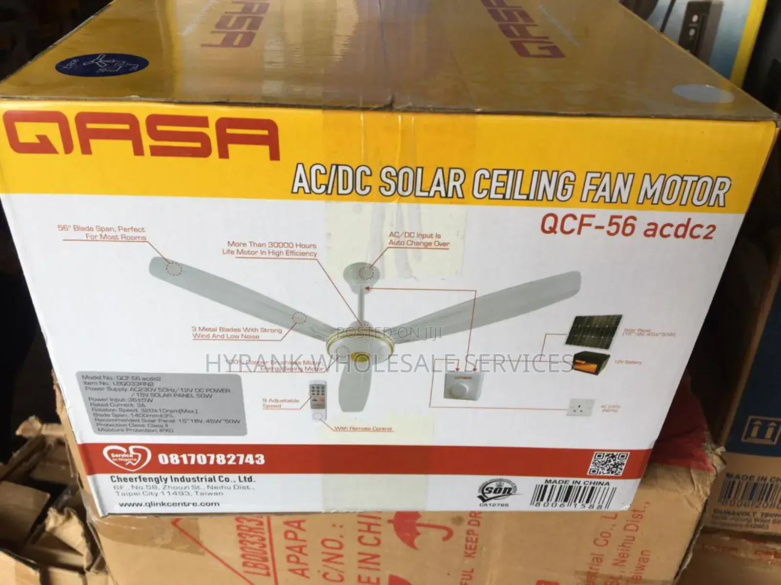 Inverter Fan, Quality Type With Low Power Consumption