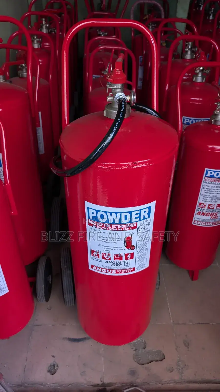 50kg Dcp (Abc) Fire Extinguisher