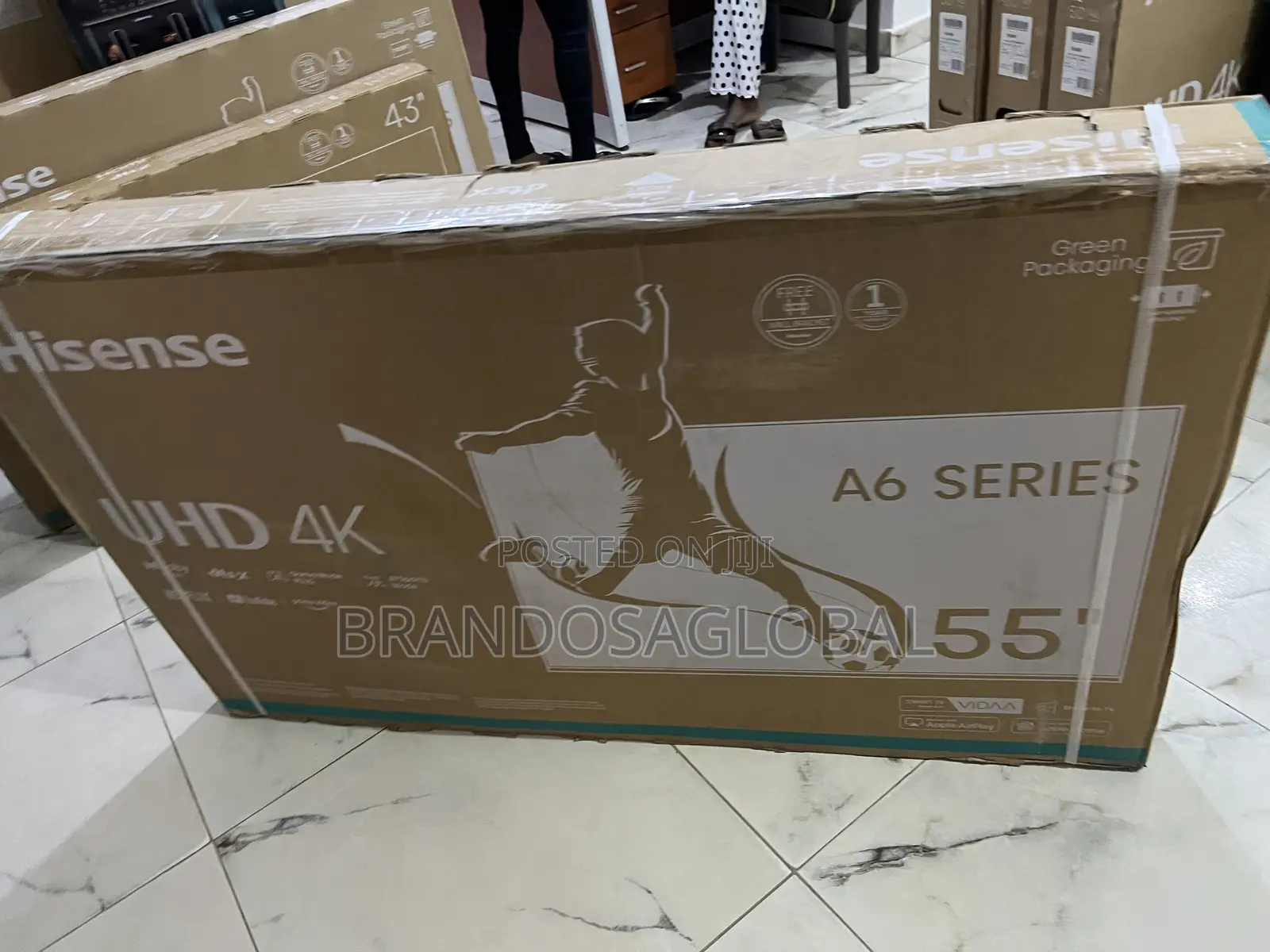 Hisense 55 Inch Smart Tv – Model 55a6k Premium Edition