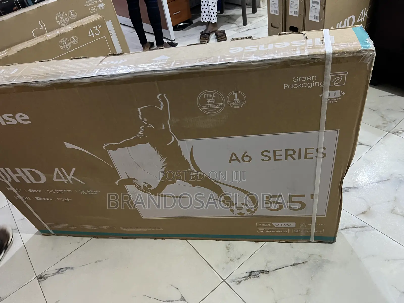Hisense 55 Inch Smart Tv – Model 55a6k Premium Edition