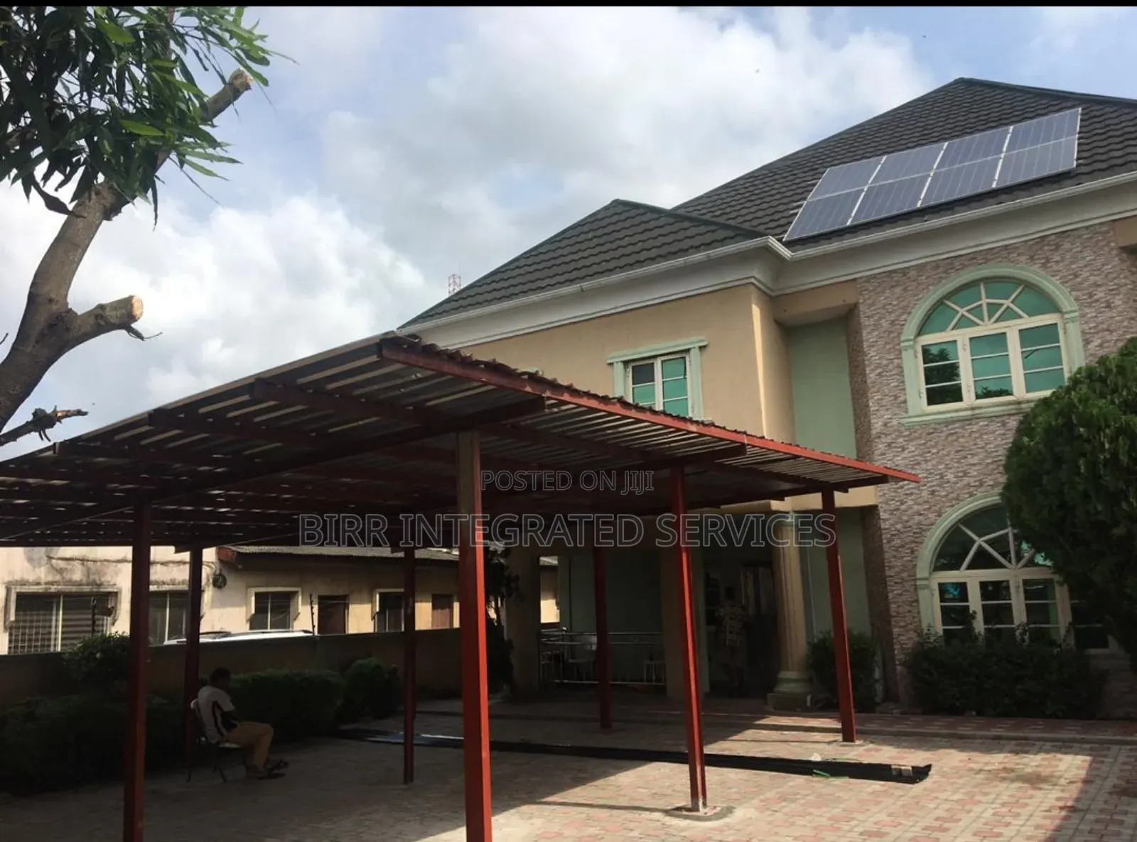 Solar Car Port Fabrication