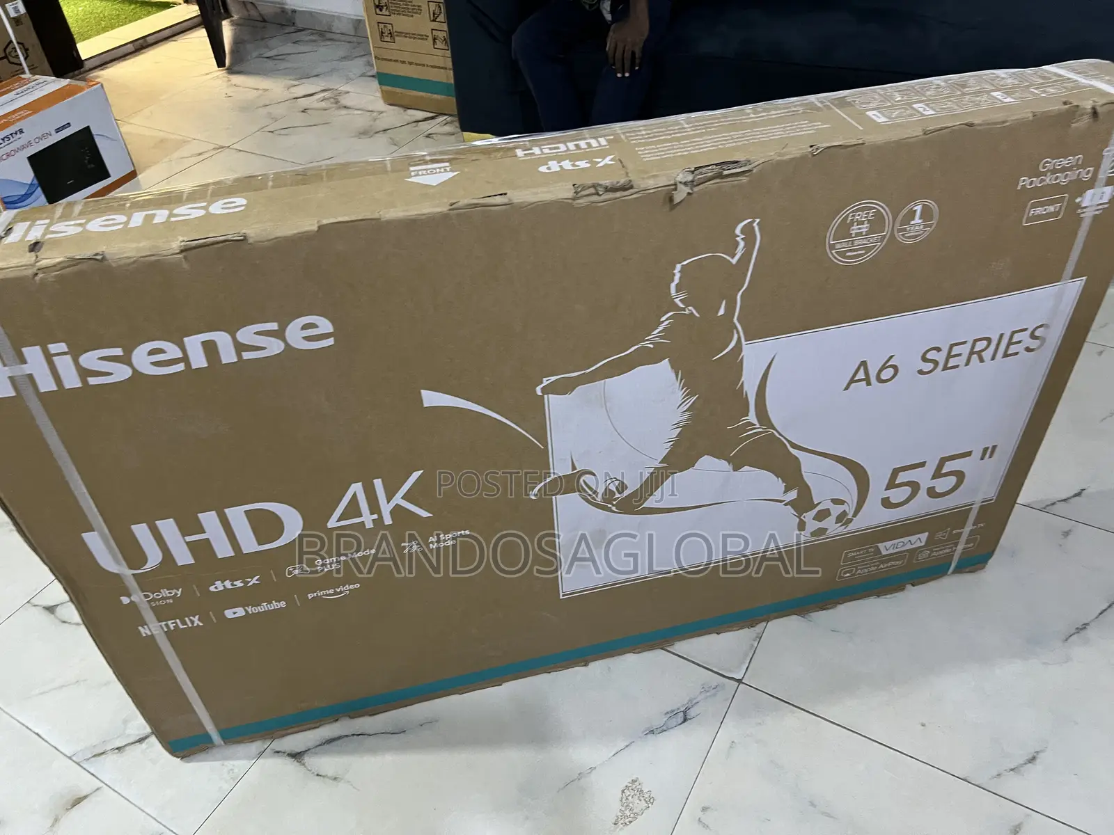 Hisense 55a6k 55 Inch – Smart Uhd Tv With Voice Control