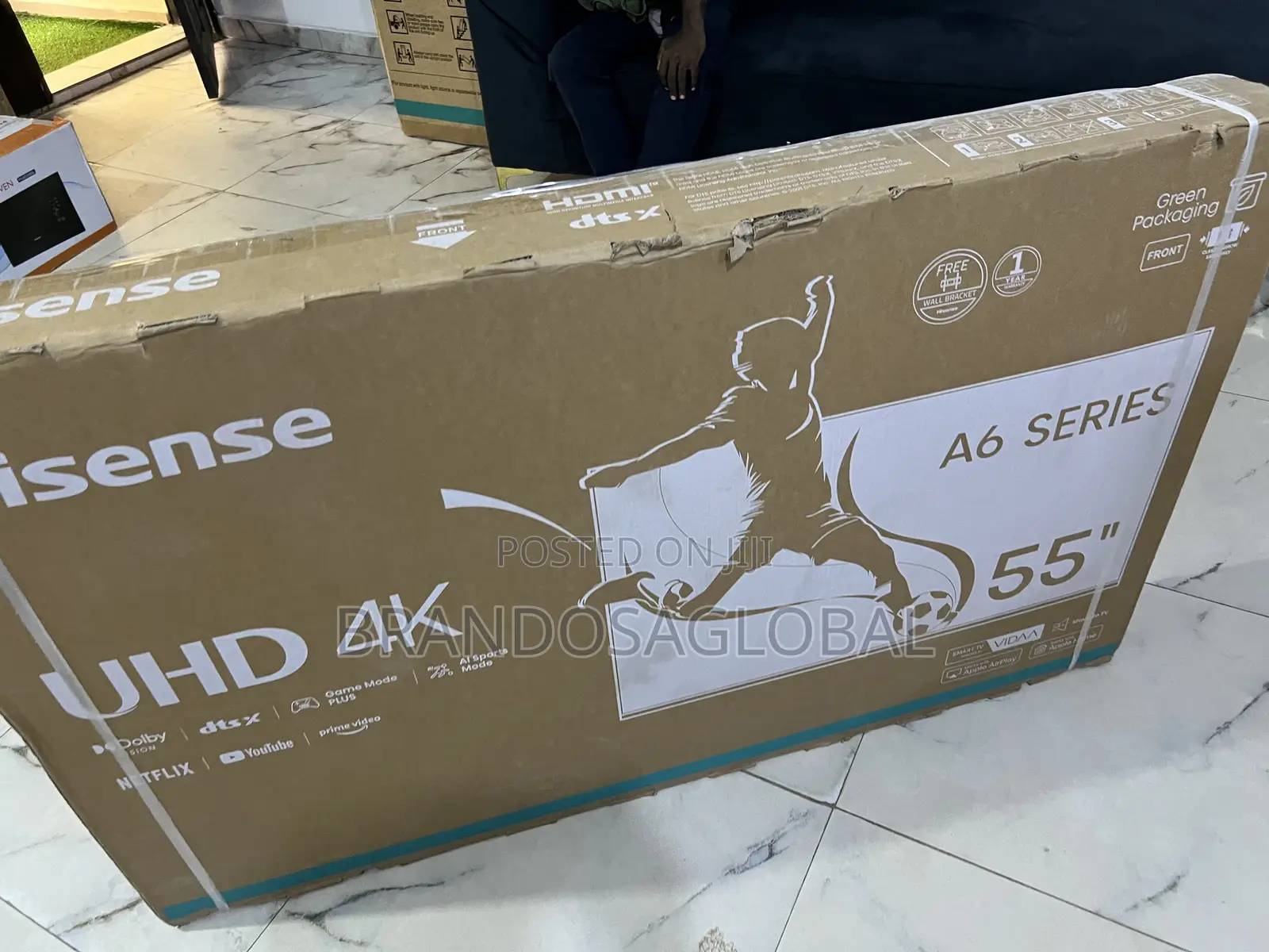 Hisense 55a6k 55 Inch – Smart Uhd Tv With Voice Control
