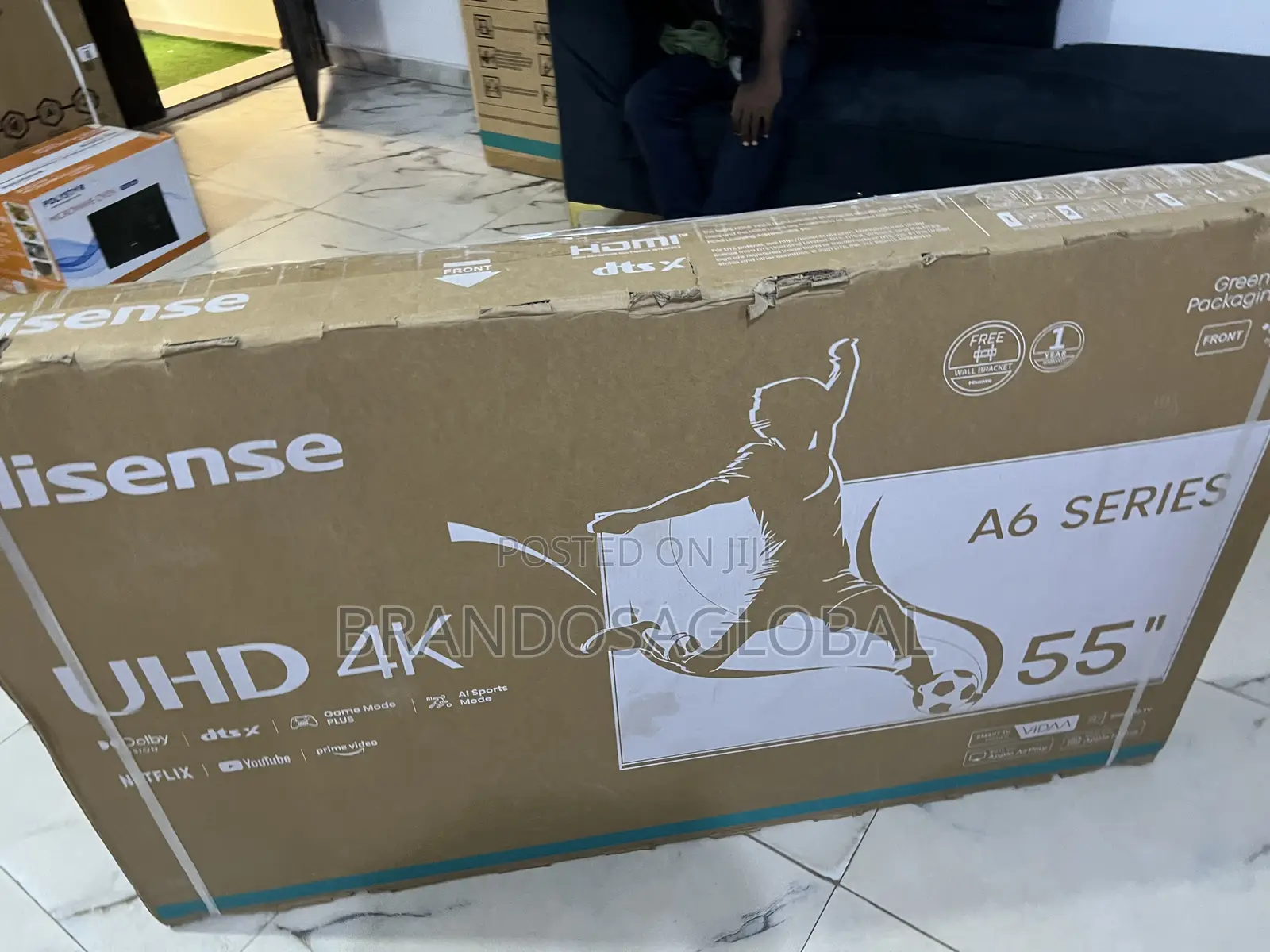 Hisense Smart 55a6k – 55 Inch Ultra Hd Tv With Wifi