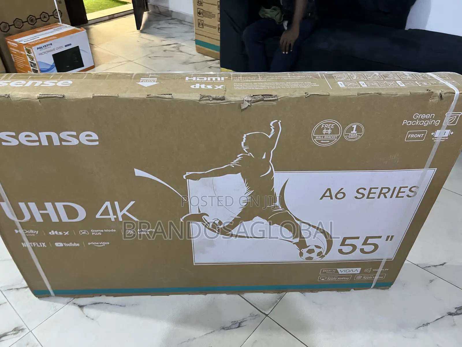 Hisense Smart 55a6k – 55 Inch Ultra Hd Tv With Wifi