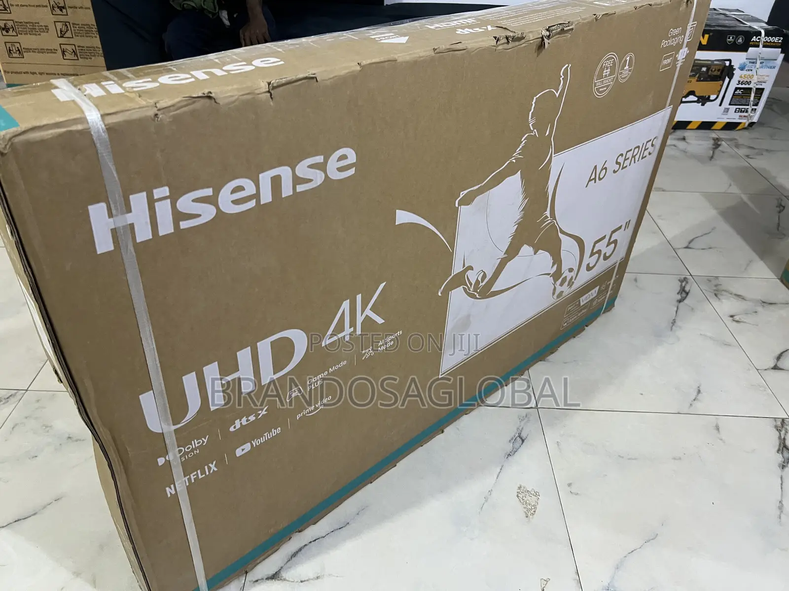 Hisense 55 Inch Smart Tv 55a6k – Powerful Dolby Sound