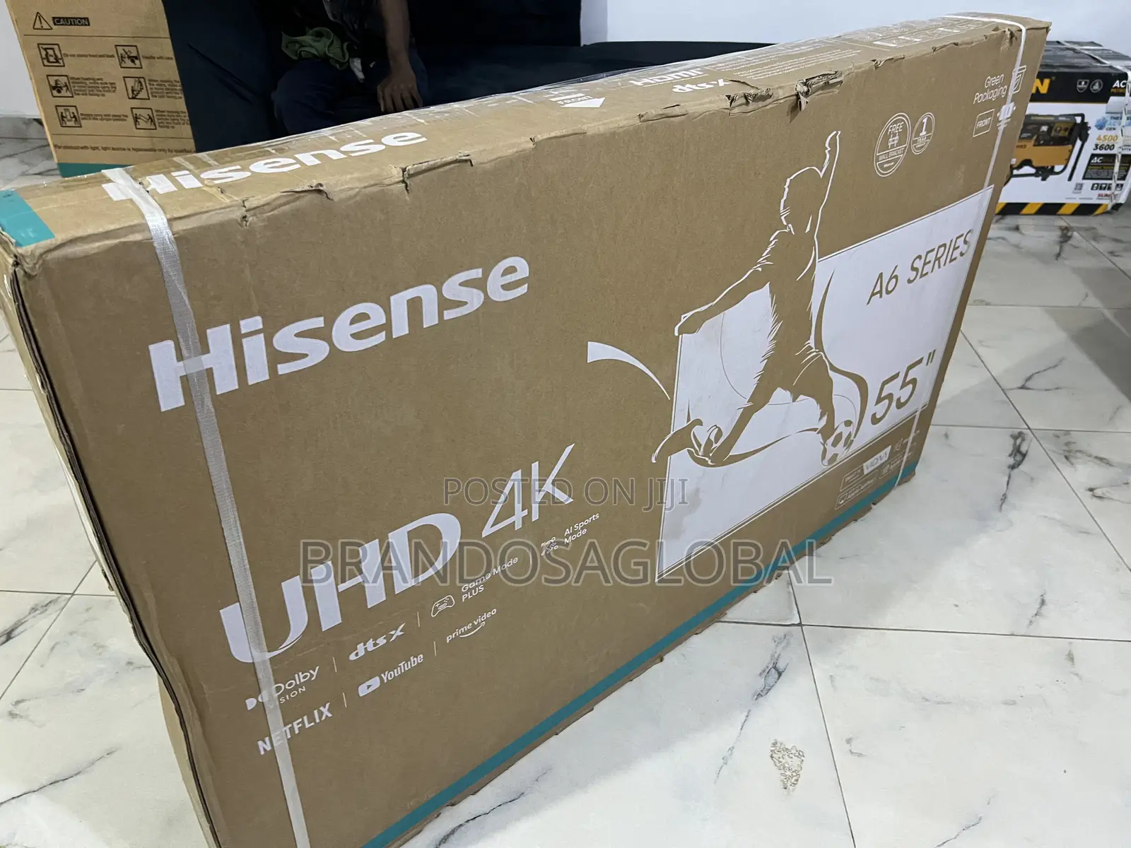 Hisense 55 Inch Smart Tv 55a6k – Powerful Dolby Sound
