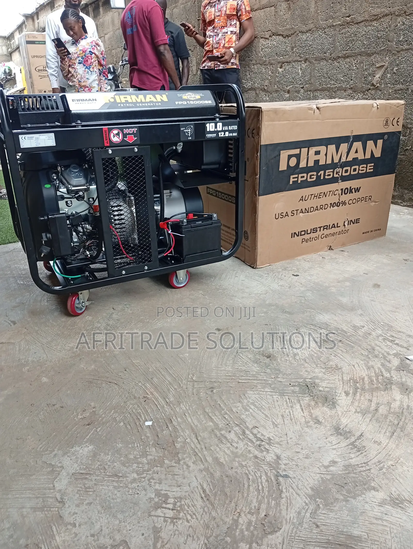 Firman Fpg150000se 10kw Electric Start Generator