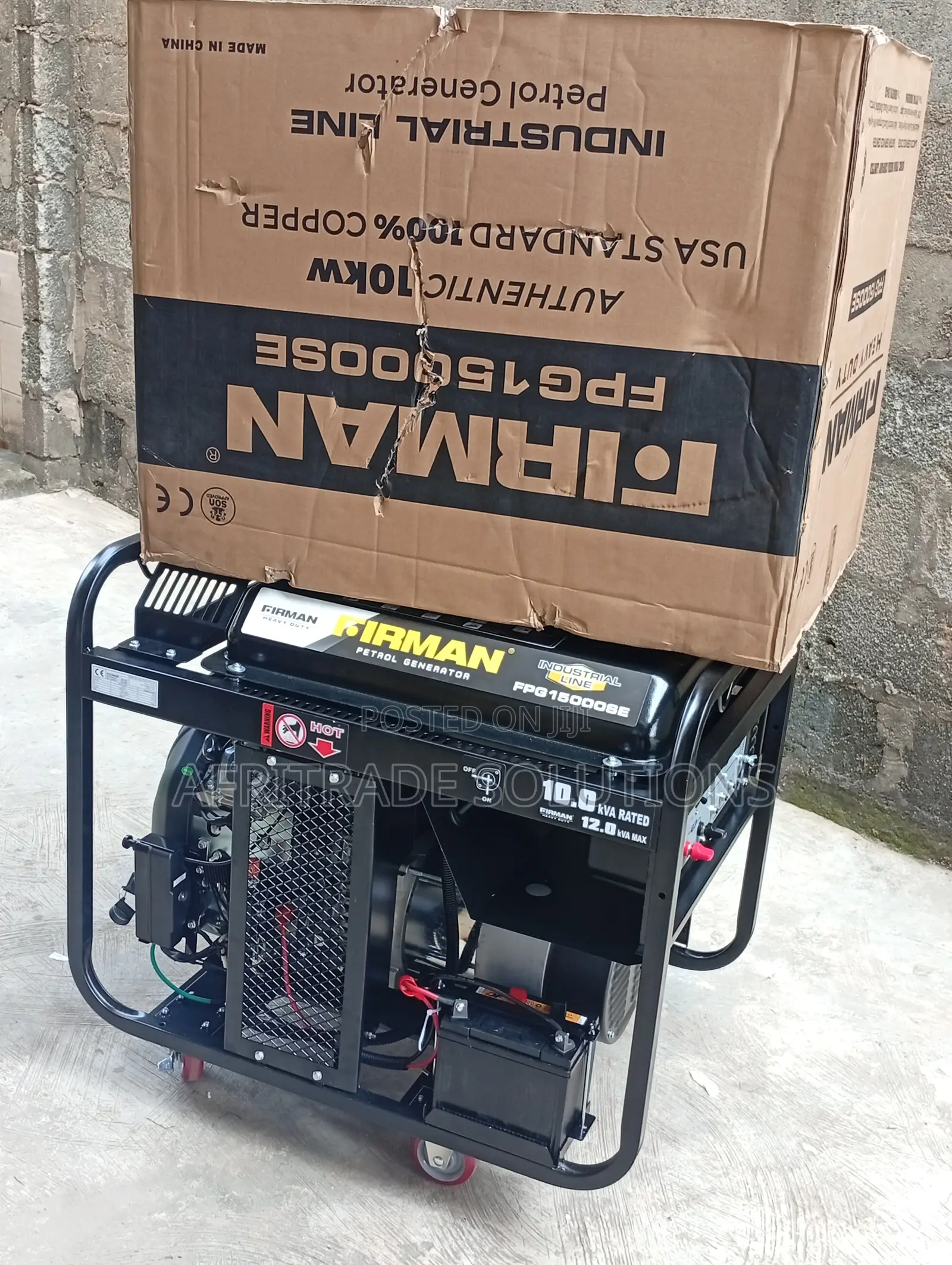 Firman Fpg150000se 10kw Auto Generator – Industrial Grade Performance
