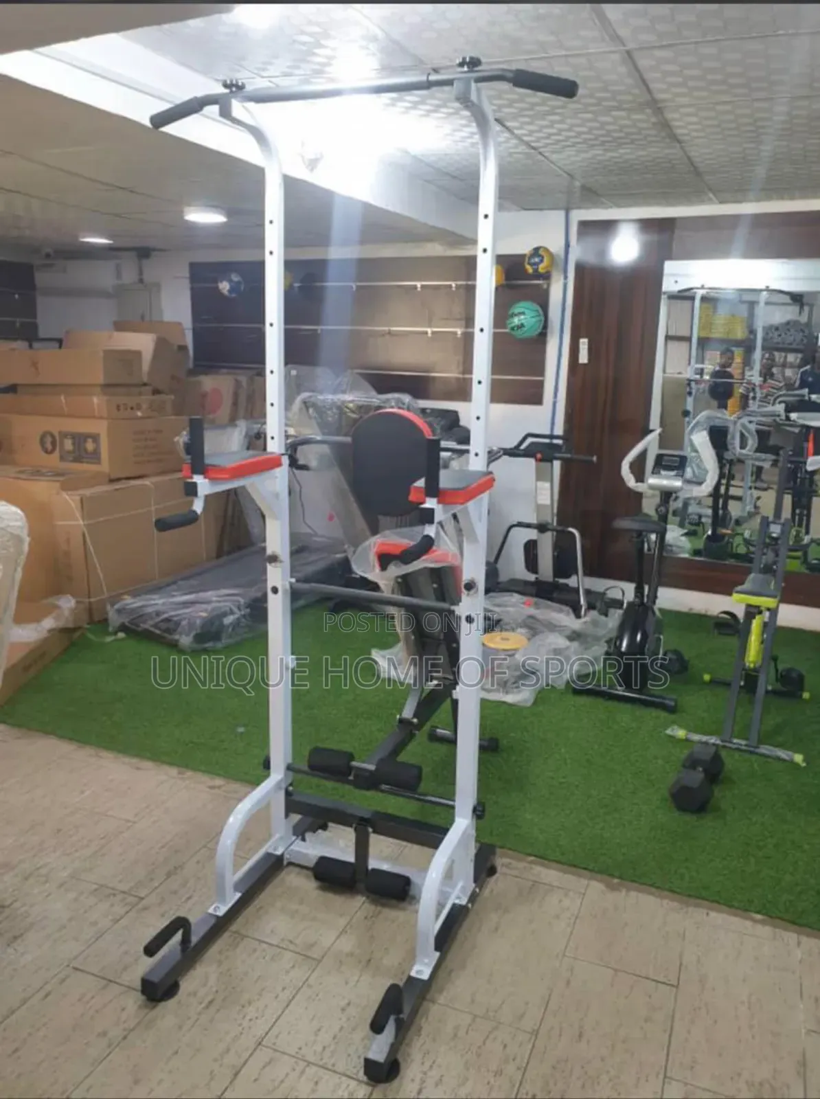 Power Tower Pull Up Bar