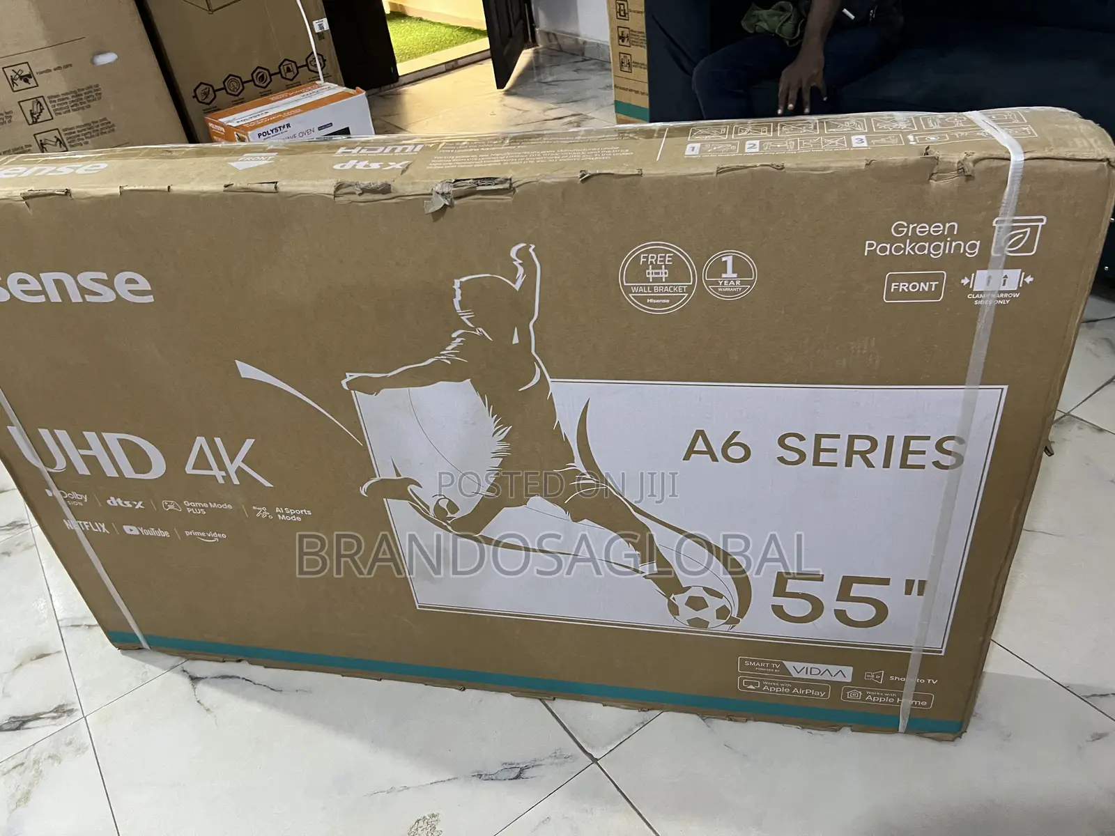Hisense 55 Inch Uhd Smart Tv 55a6k – Long-Lasting Quality