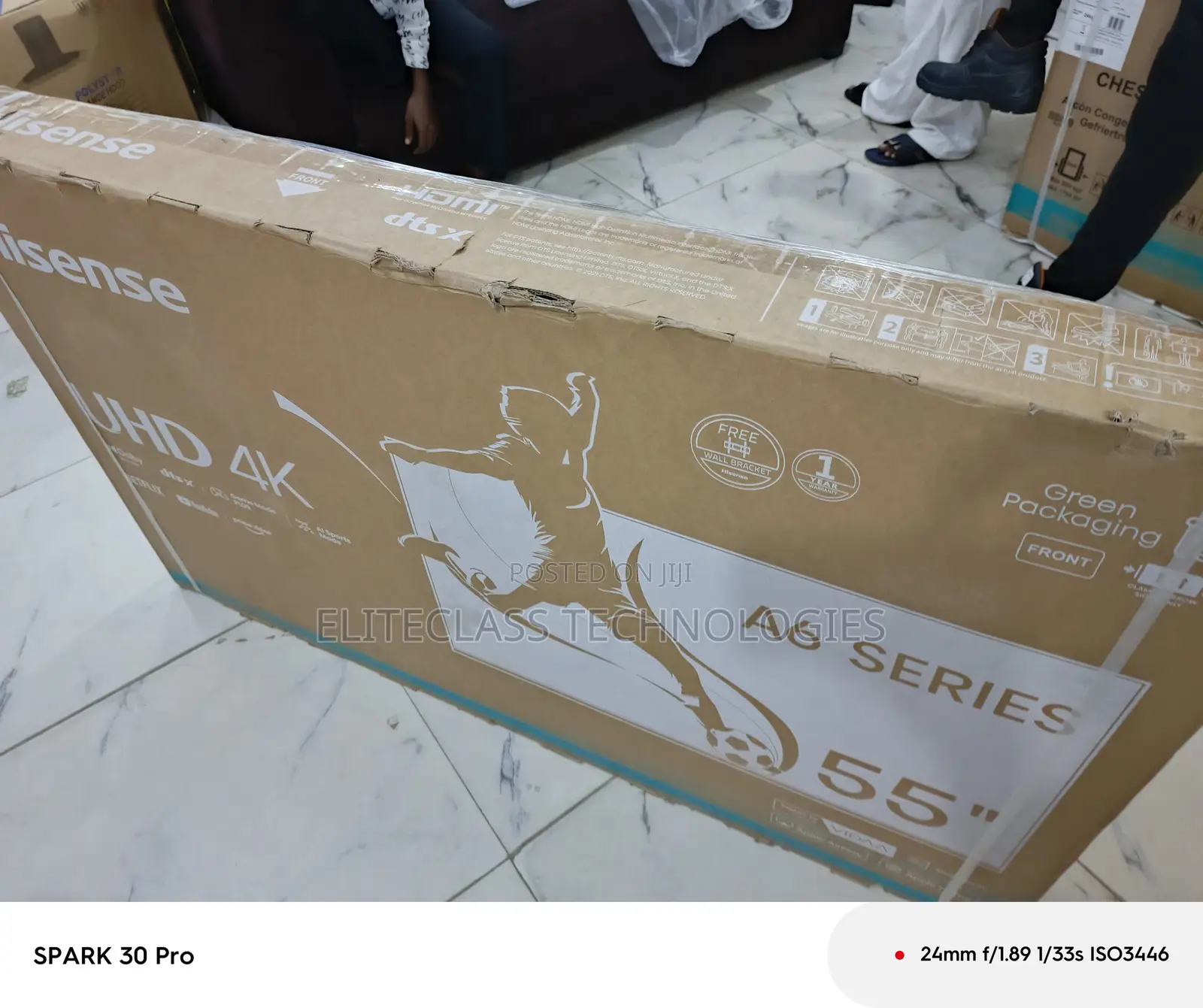 Dynamic Vision Hisense 55 Inches Smart Tv