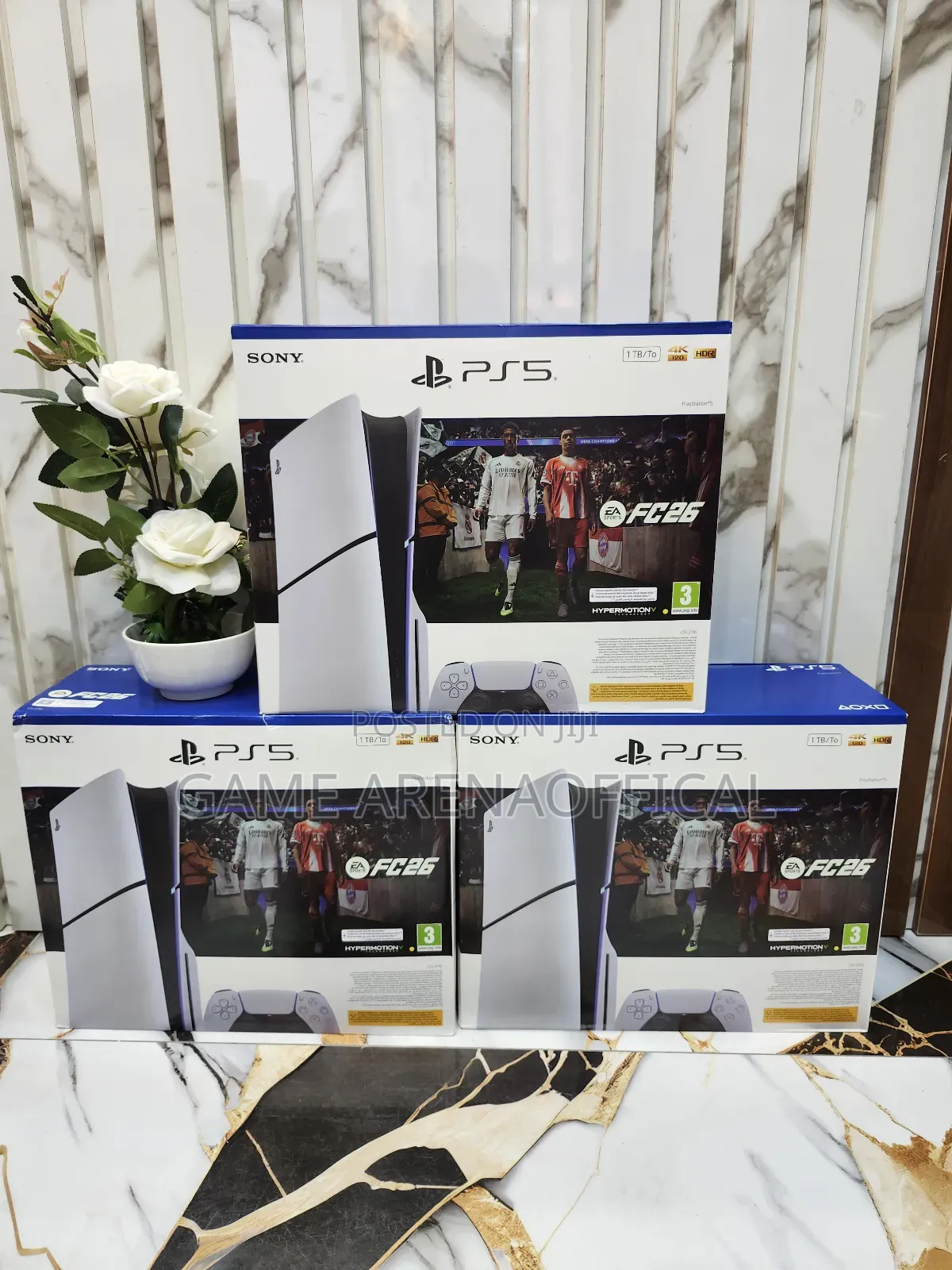 Brand New Ps5 (1tb) + Fc26 – Sealed Pack