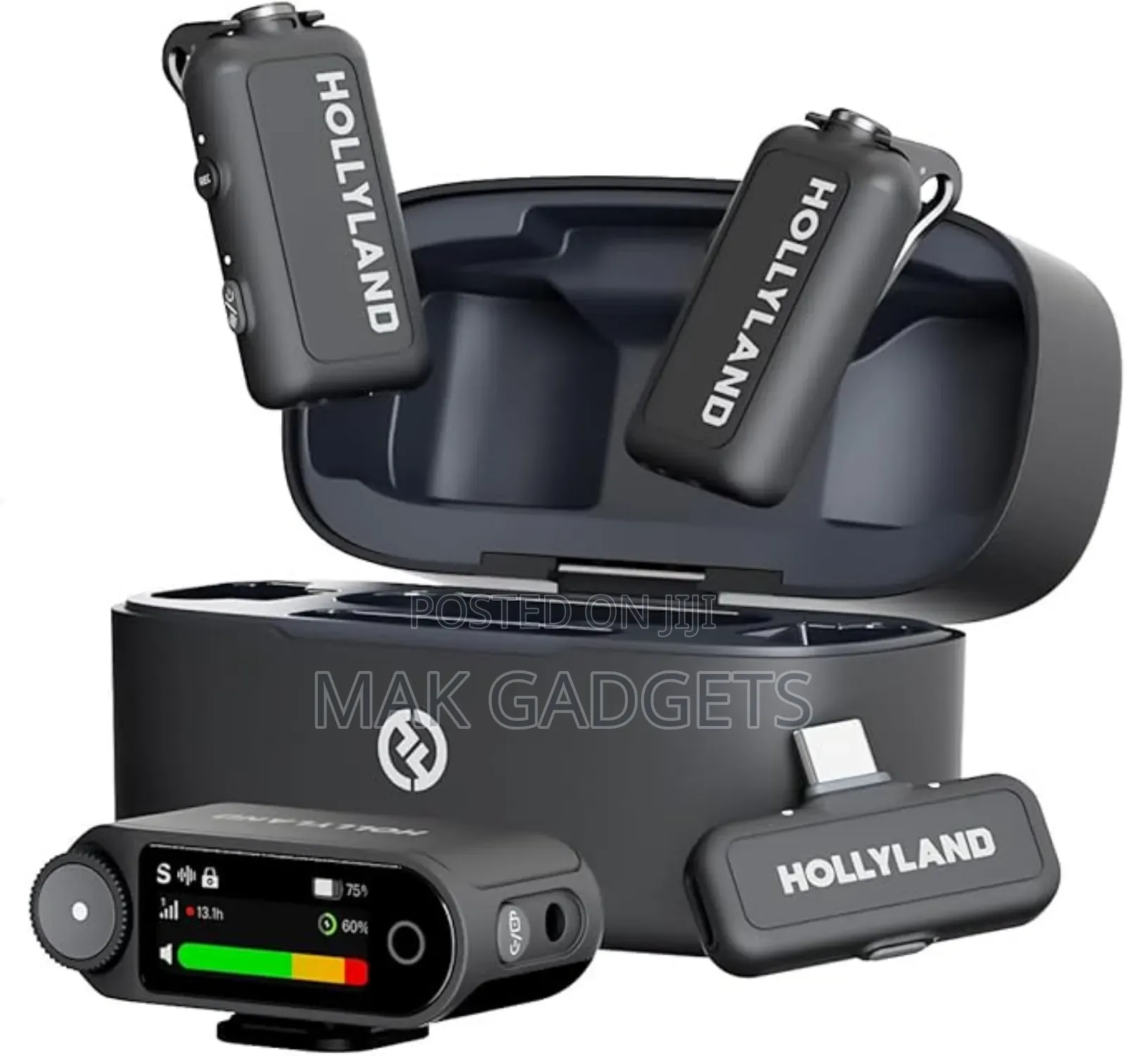 Hollyland Lark Max 2 Wireless Lavalier Microphone for iPhone/Camera