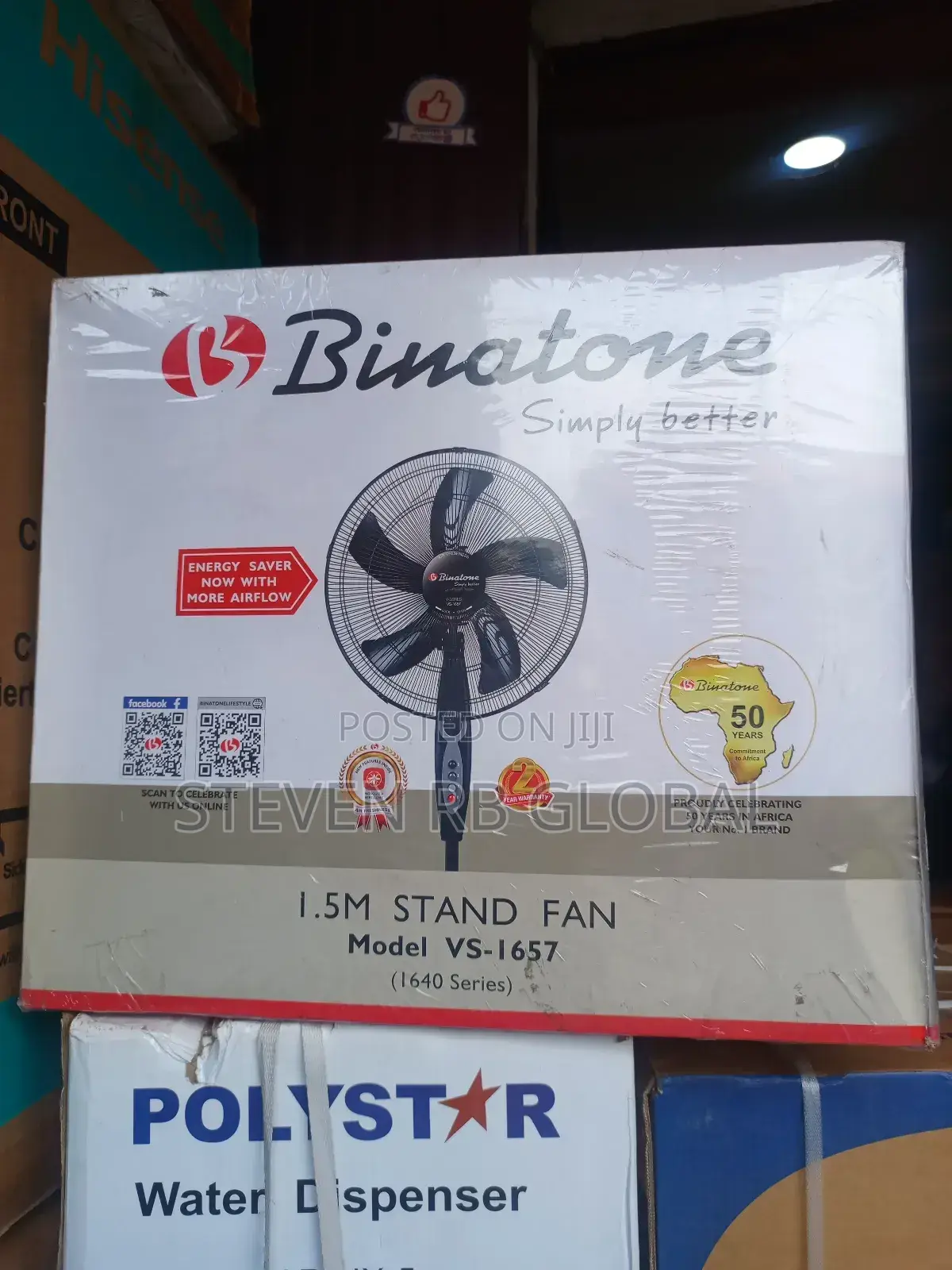 Binatone 16-Inch Standing Fan (Vs-1657)