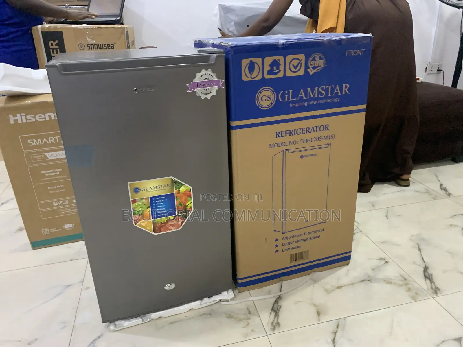 Glamstar GFR-120s-M Fridge – Low Power, High Performance