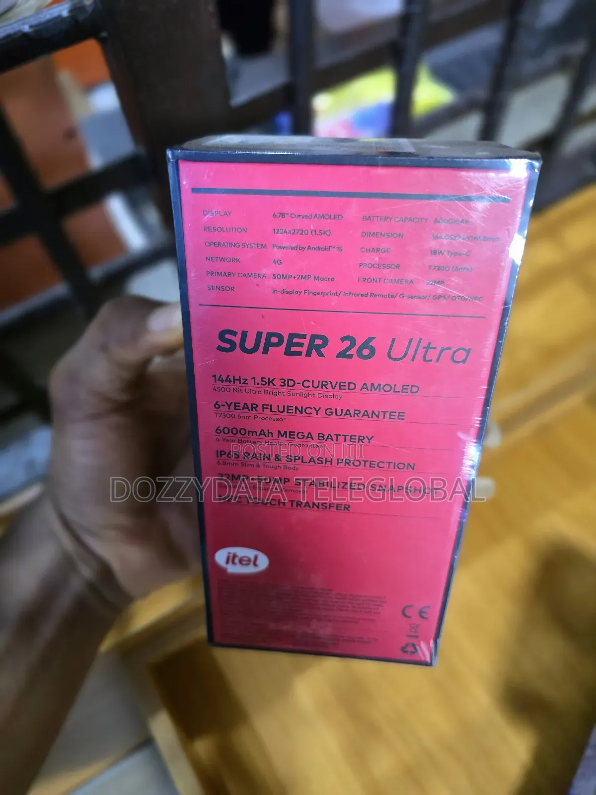 New Itel S26 Ultra 128 GB