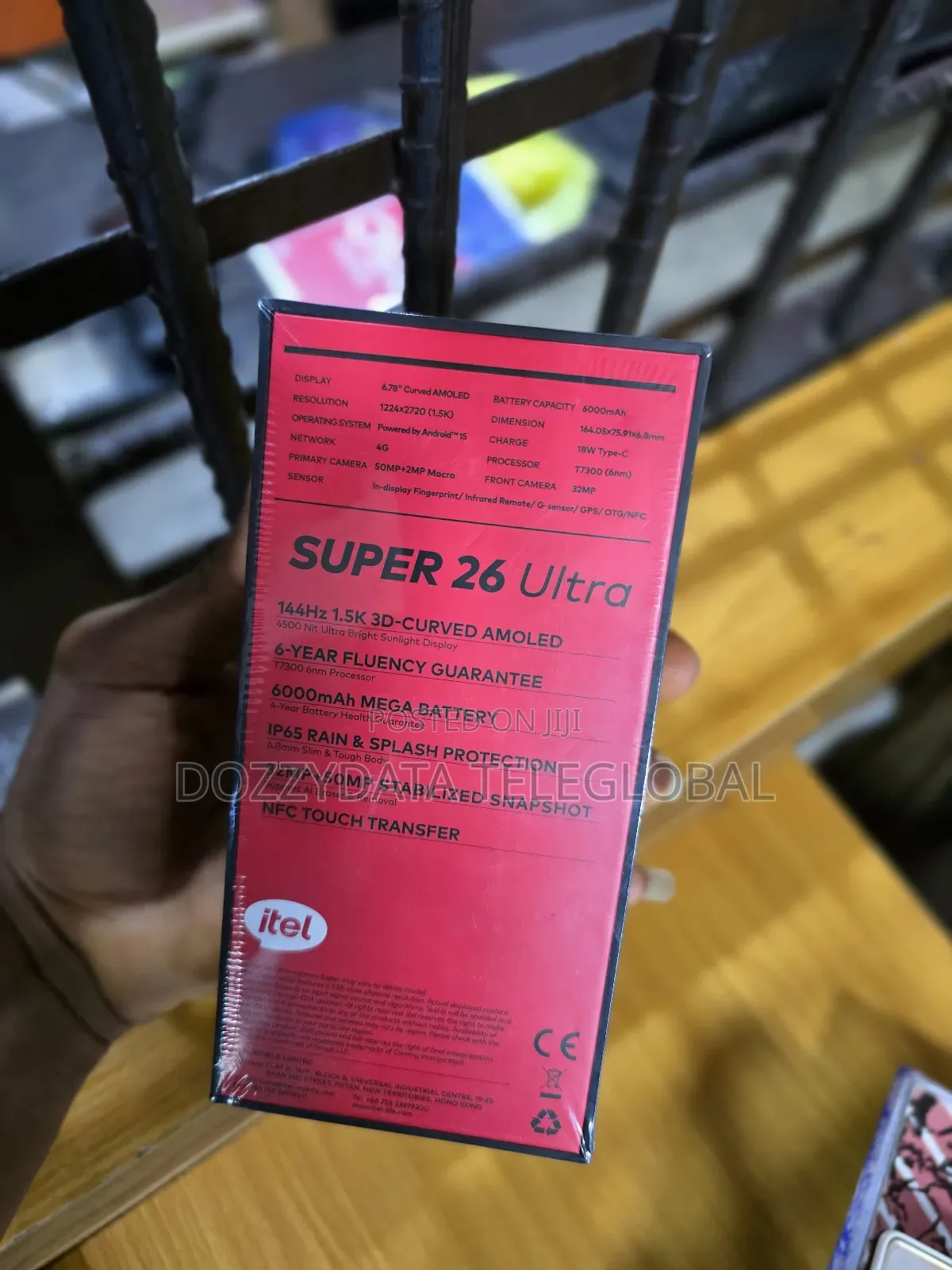 New Itel S26 Ultra 256 GB