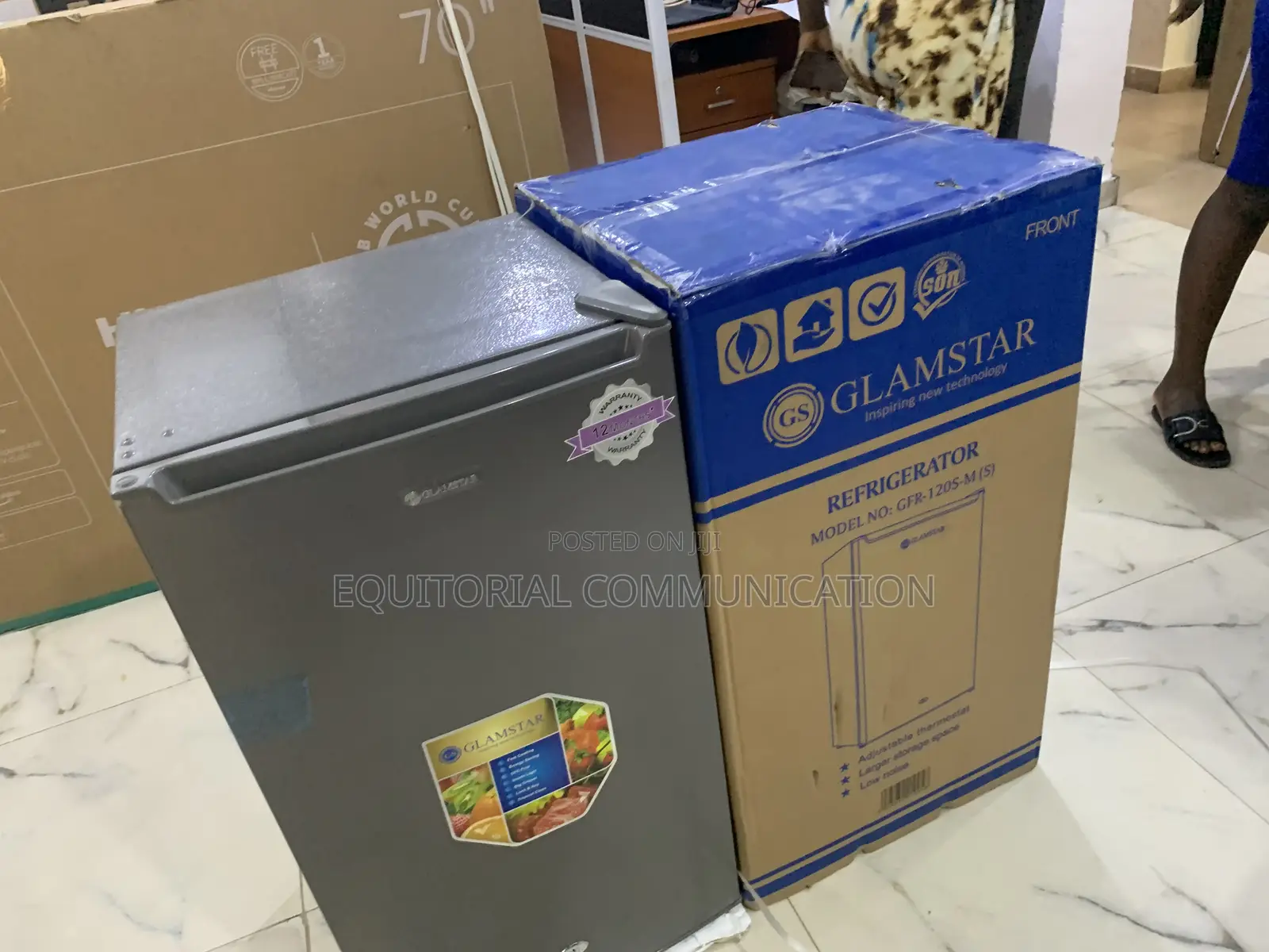 Glamstar 90l Refrigerator – Anti-Rust Coated Cabinet