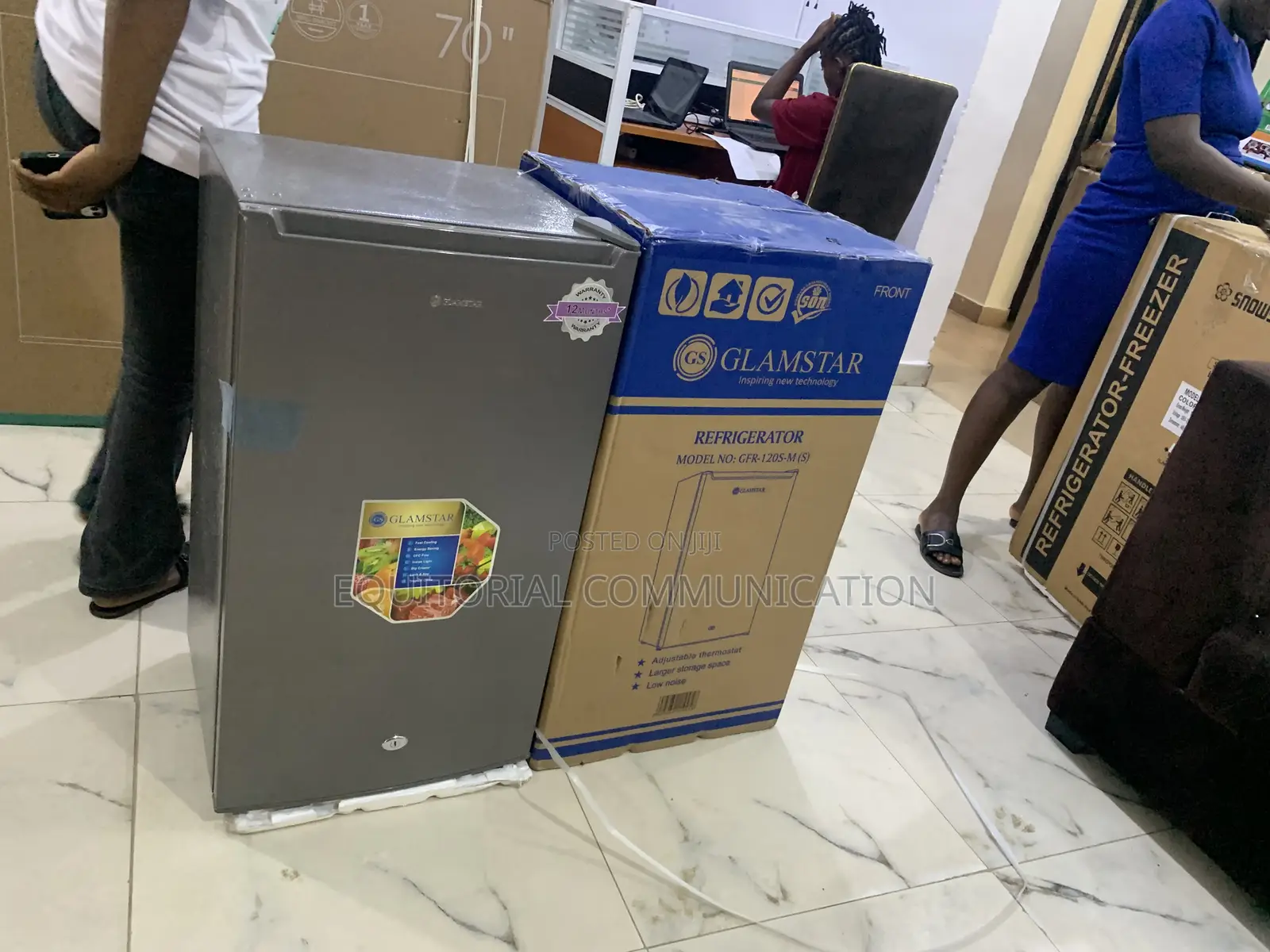 Glamstar 90l Refrigerator – Anti-Rust Coated Cabinet