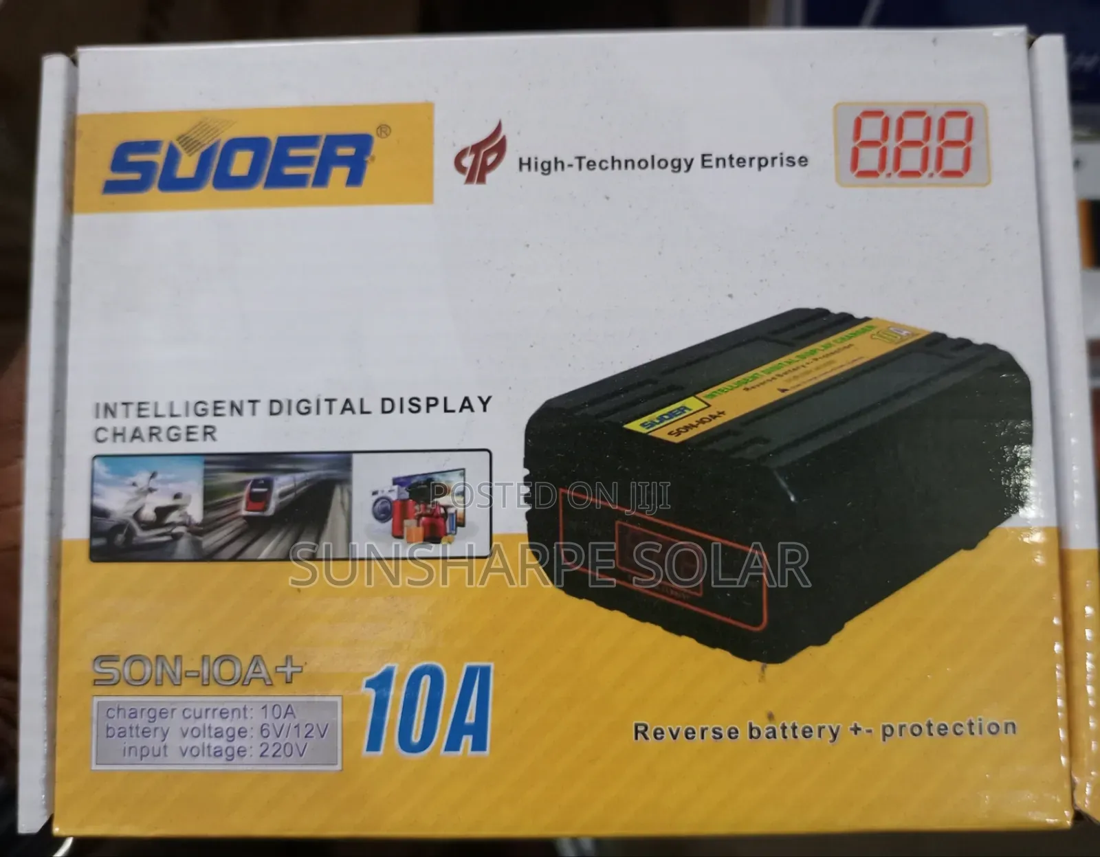 10a Battery Charger Digital