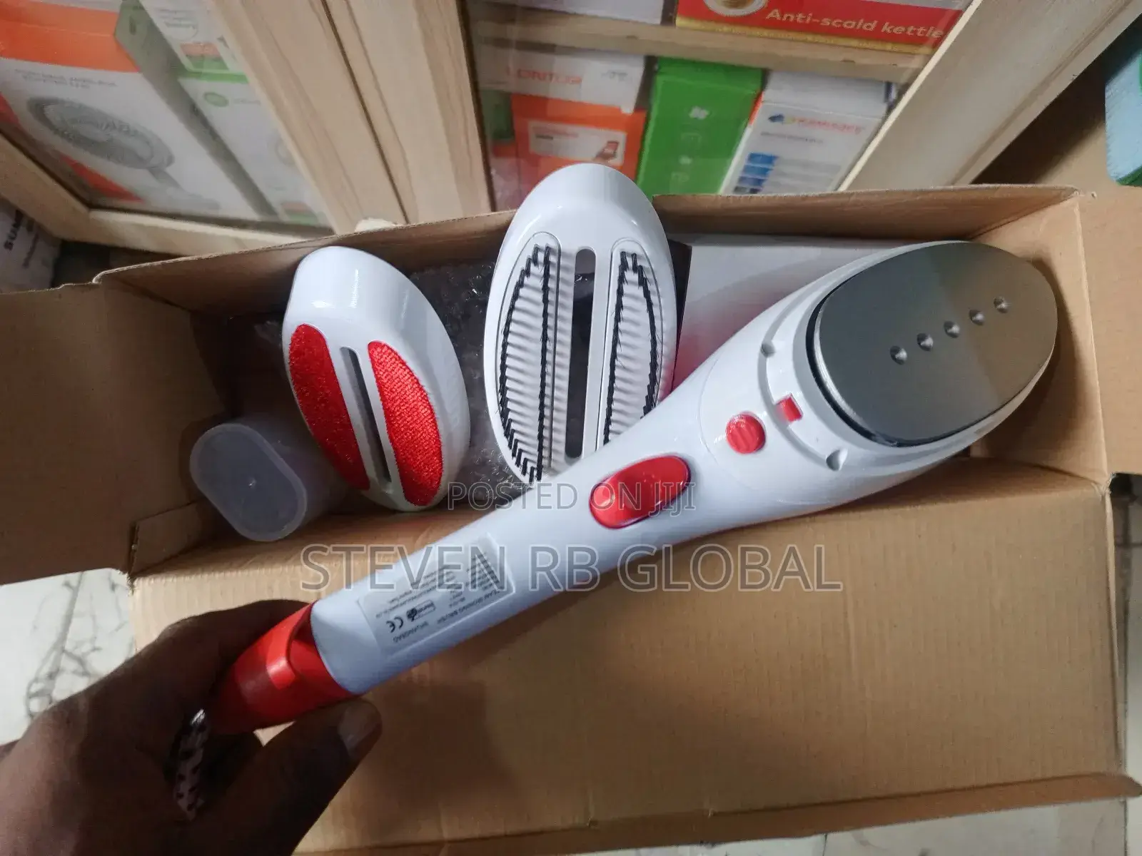 Steam Ironing Brush / Portable Garment Steamer