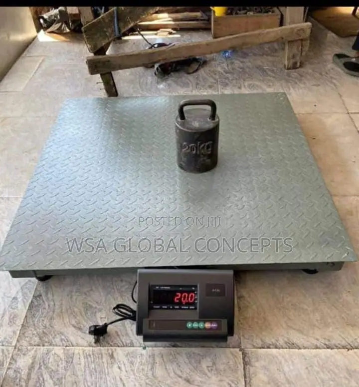 1mx1m 3000kg Capacity Platform Floor Scale Pallet Scale