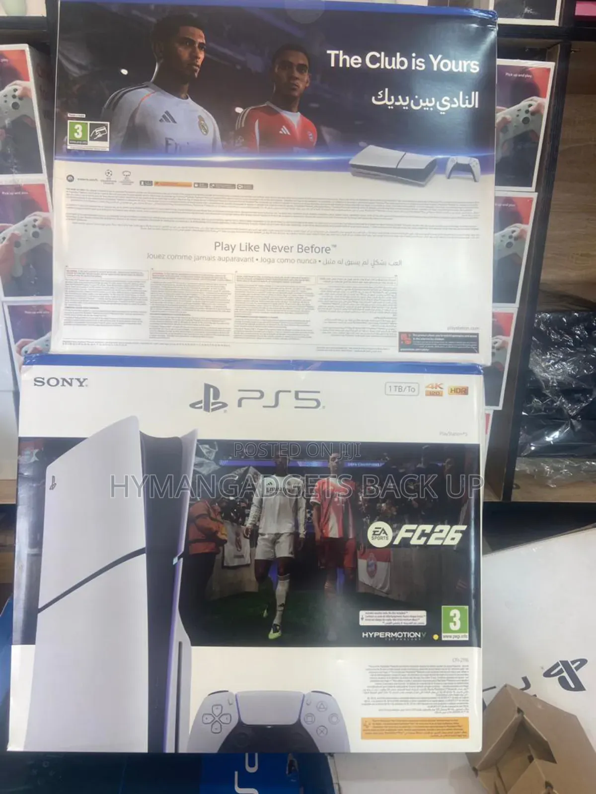 Original Brand New Console Ps 5 Slim 1tb With Addition Fc 26