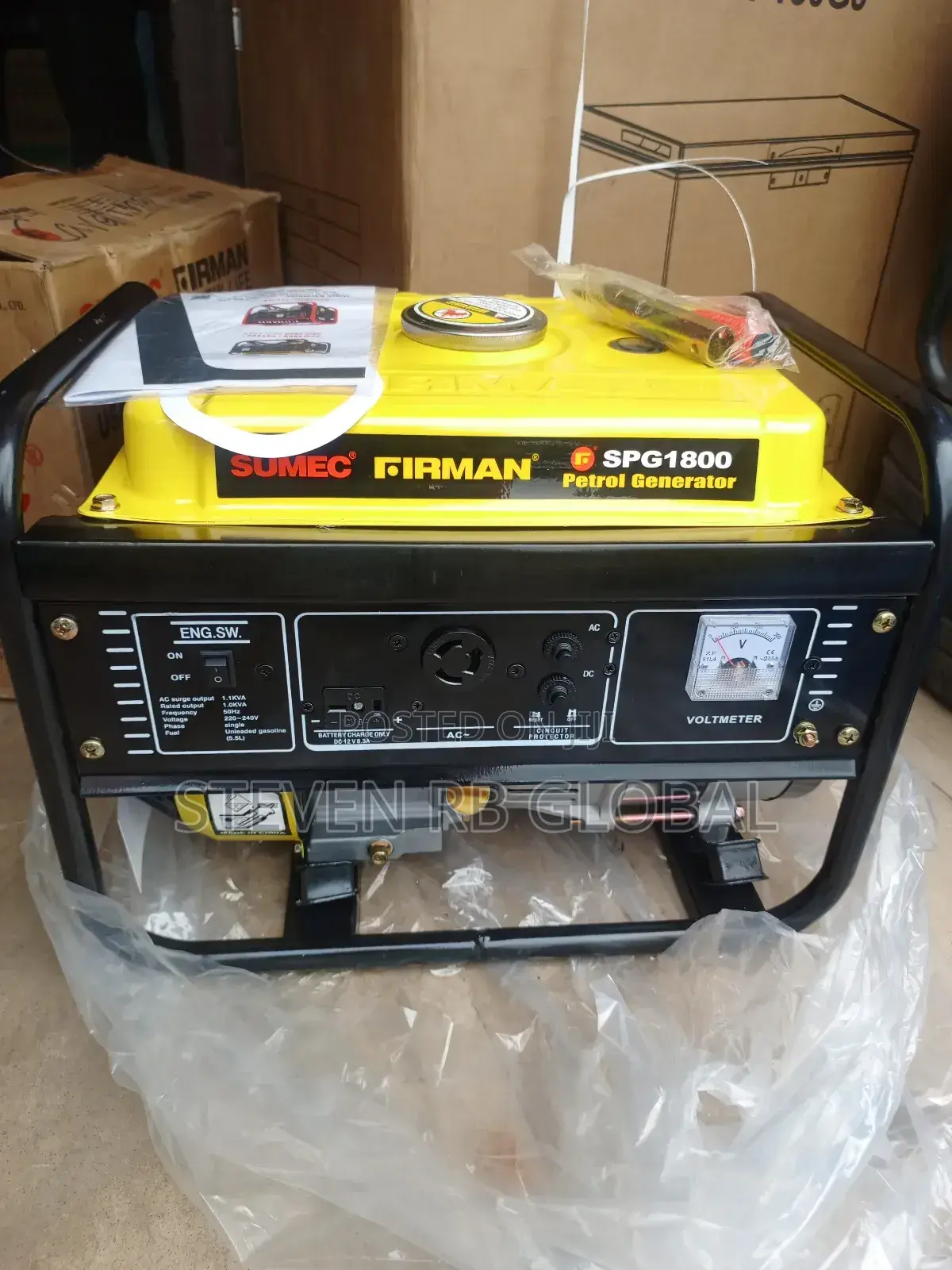 Sumec Firman 1.8kva Copper Generator (Spg1800 Pro Max)