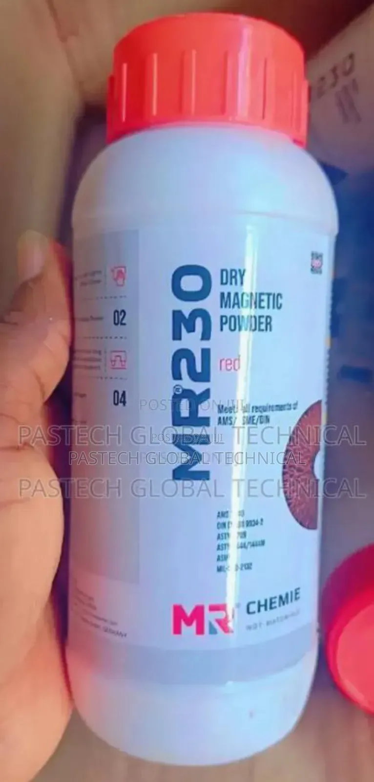Mr230 Dry Magnetic Powder – Red