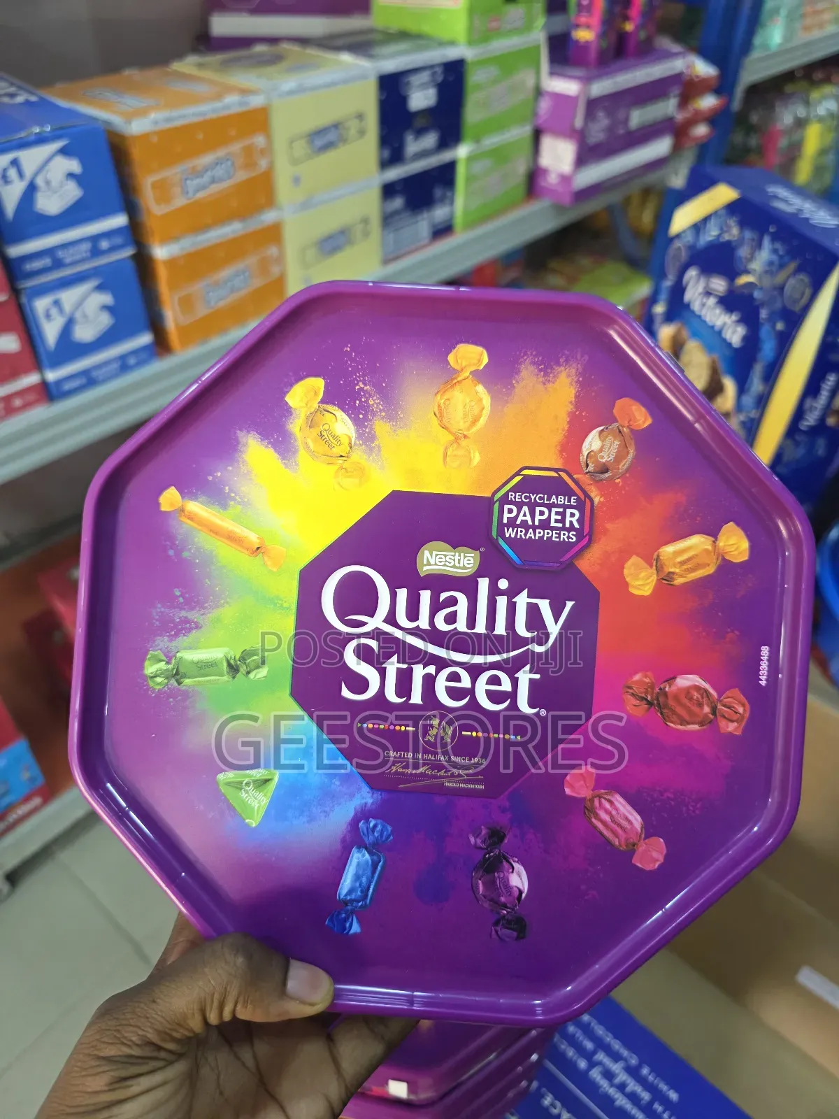 Roses And Quality Street Cookies