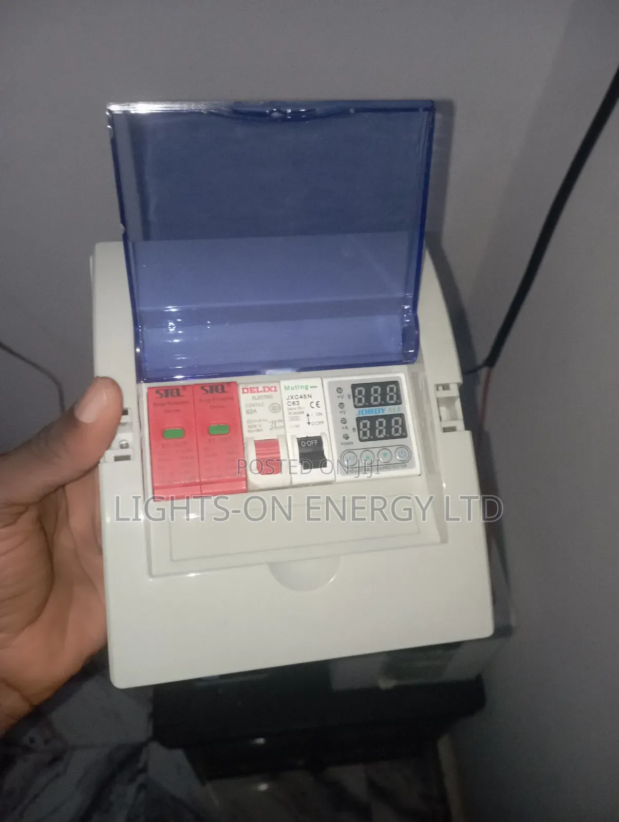 Breaker Box for Solar With SPD