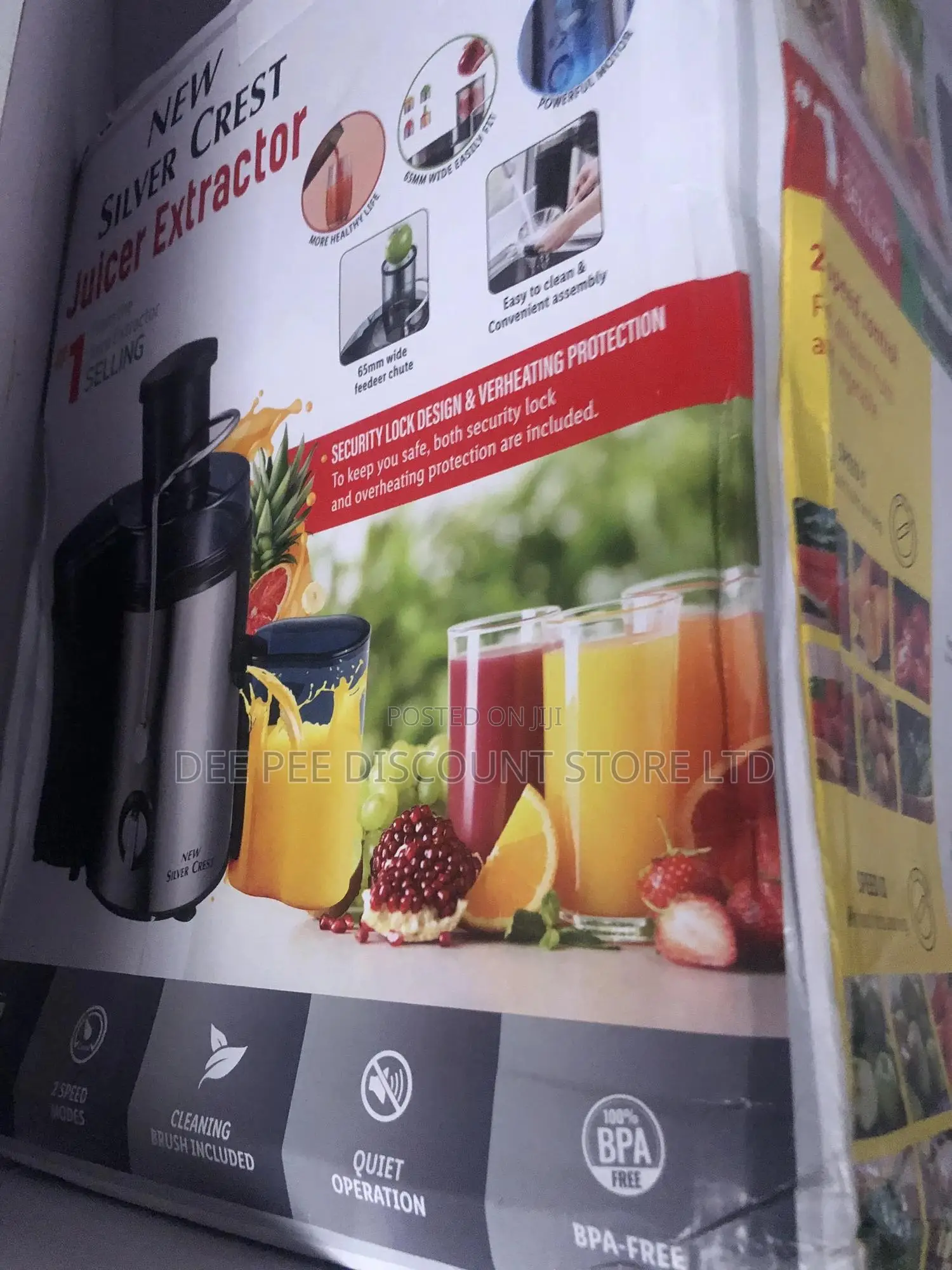 Silvercrest Centrifugal Electric Juicer, Juice Extractor