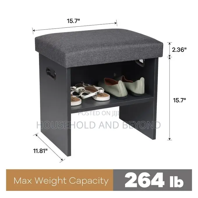 2 Tier Sitting Stool With Soft Foamy Cushion