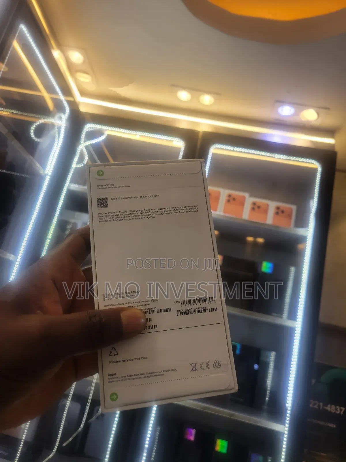 New Apple iPhone 16 Pro 256 GB