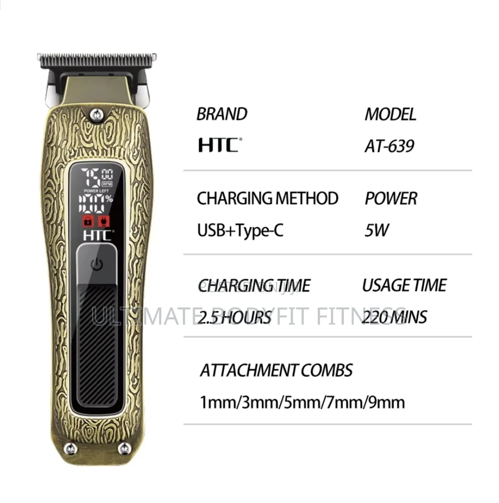 Brand New HTC 639 Trimmer Clipper