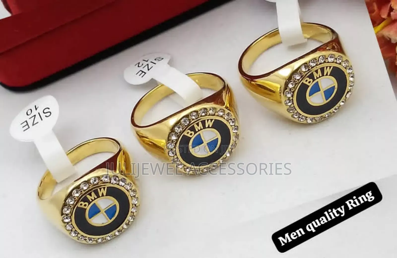 Non Tarnish Cocktail Unisex Ring