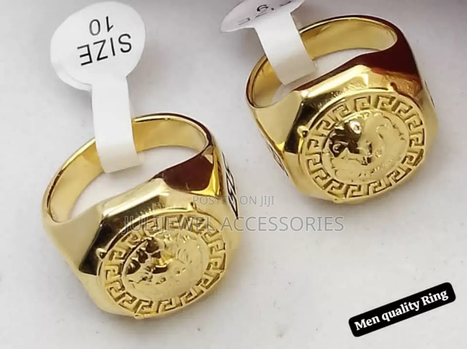 Non Tarnish Cocktail Unisex Ring