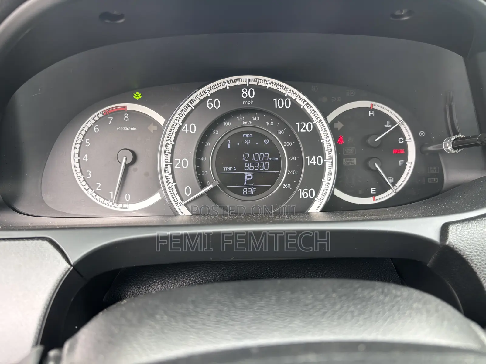 Honda Accord EX 4dr Sedan (2.4L 4cyl CVT) 2014 Gray