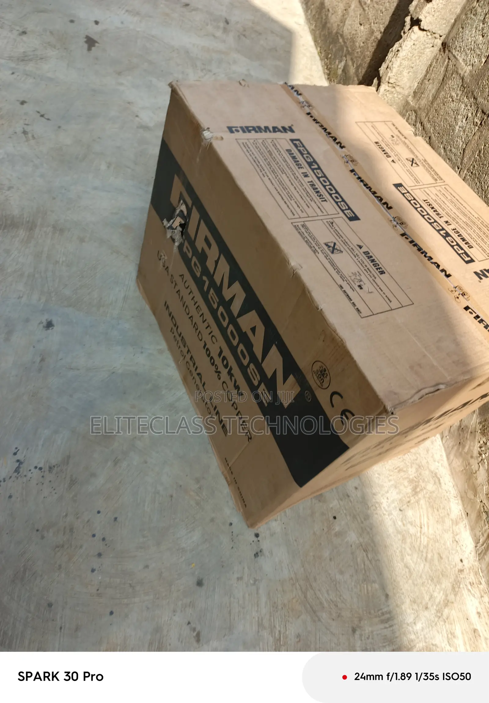 Full Time Power Supply Firman 10kva Electric Generator