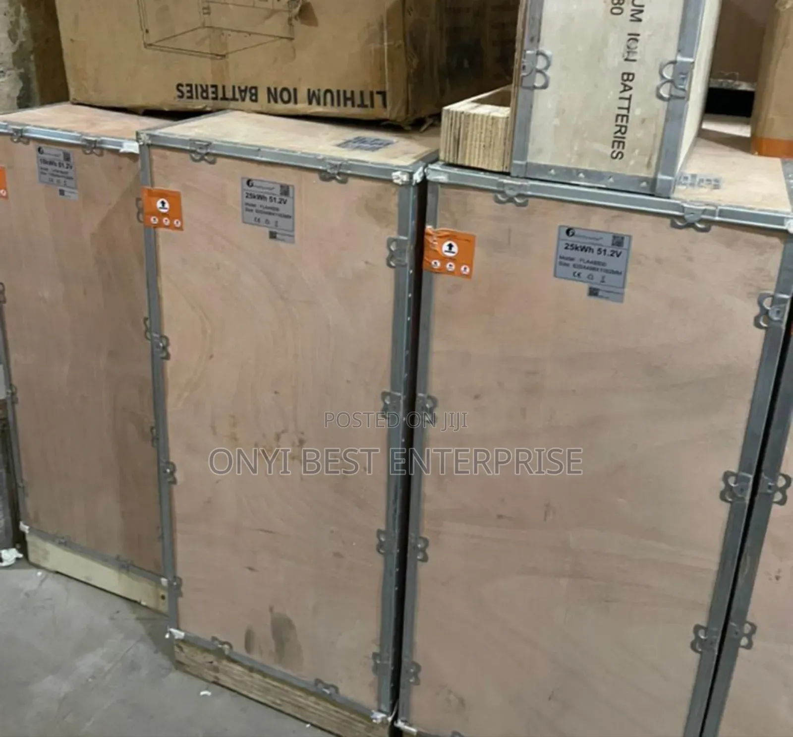 Felicity Lithium Ion Battery 25kwh 51.2volts Available