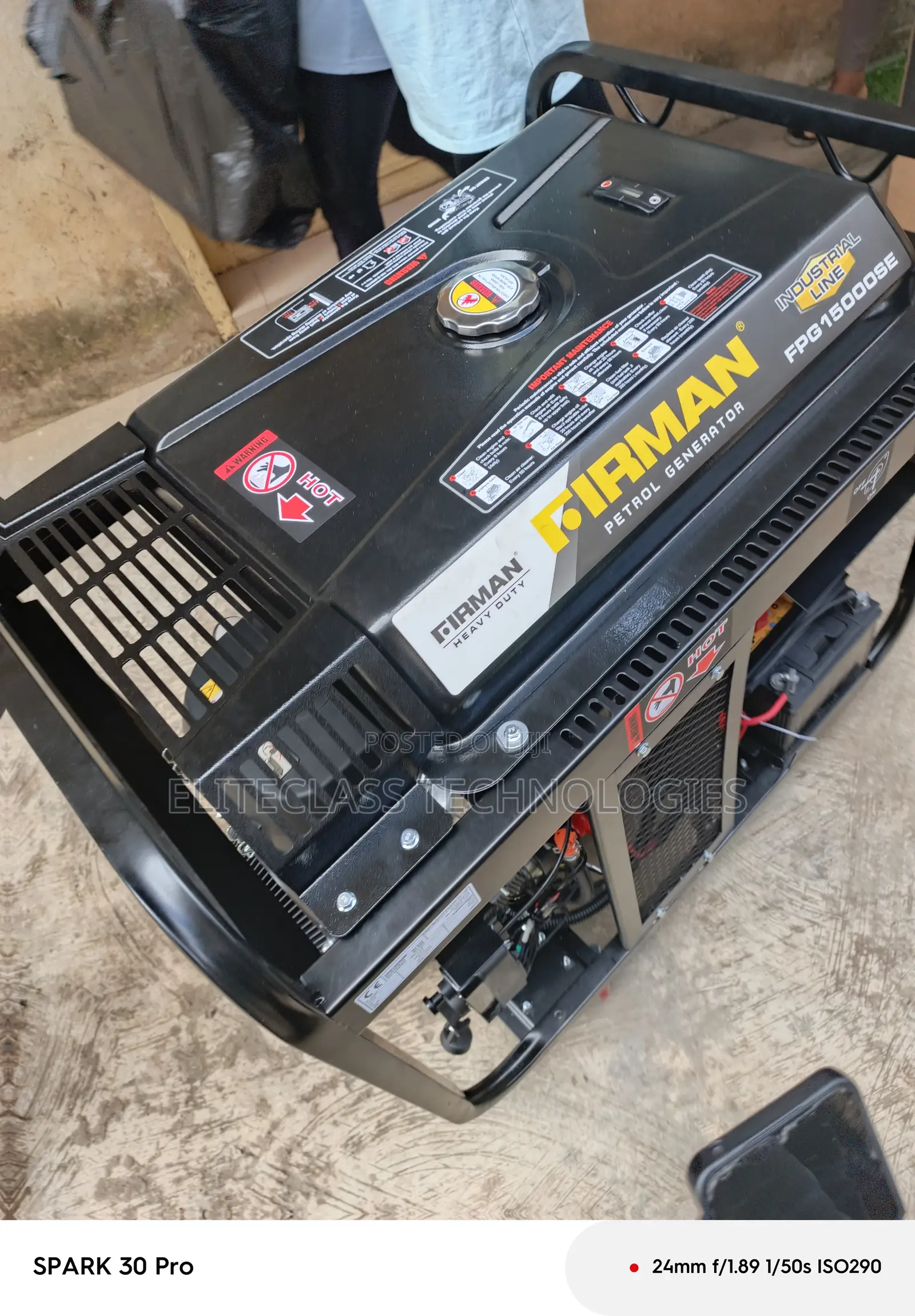 Strong Power Flow Firman 10kva Electric Generator