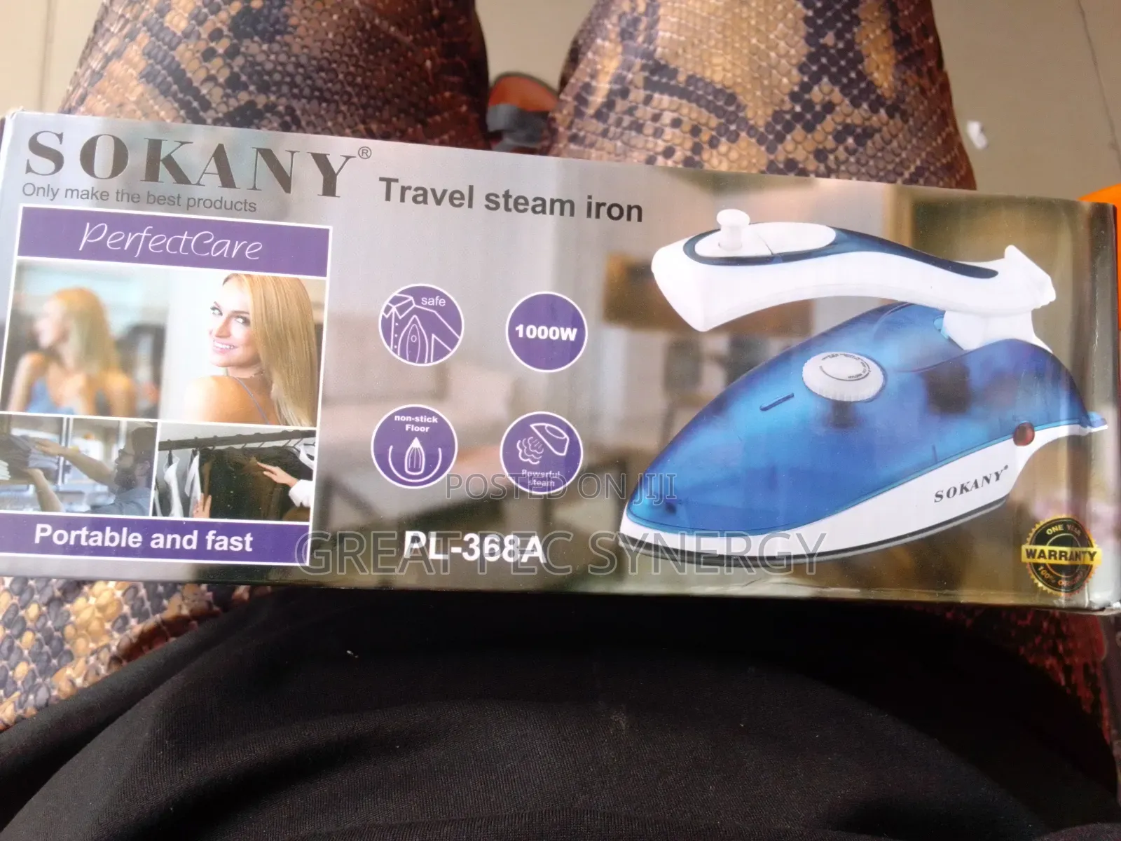 Sokany Travel Steam Iron