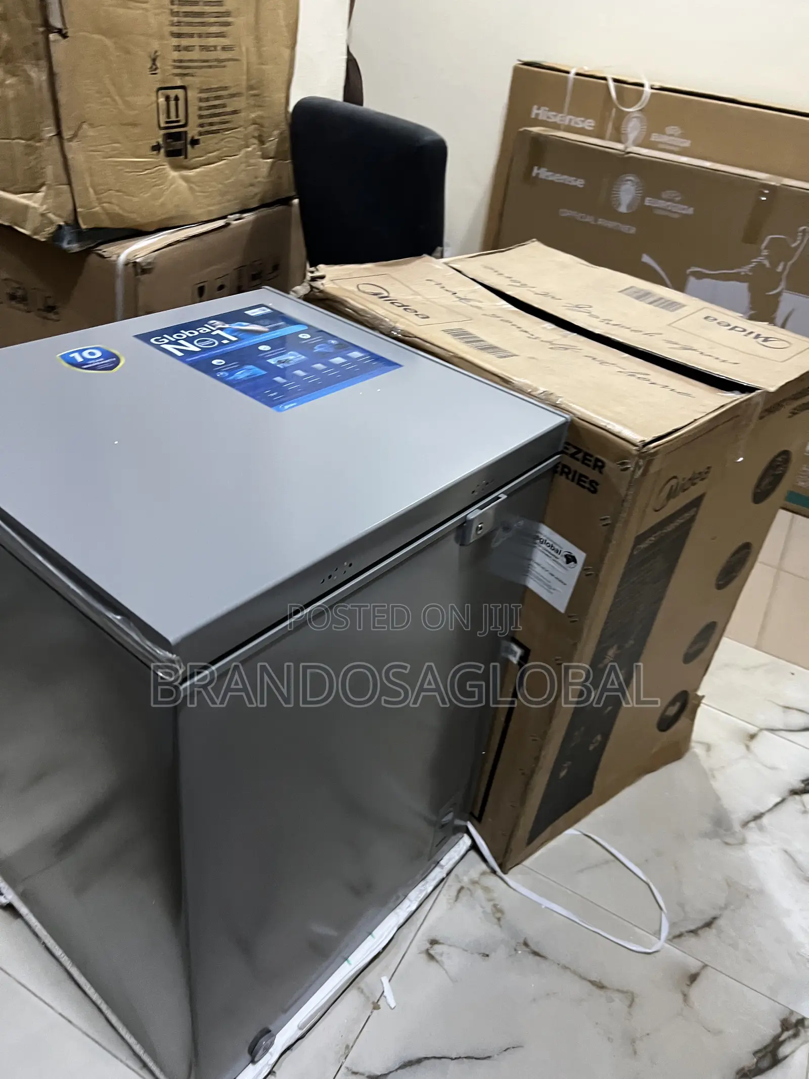 Midea 142l Inverter Freezer Mdrc265fzg43d – Deep Storage Space